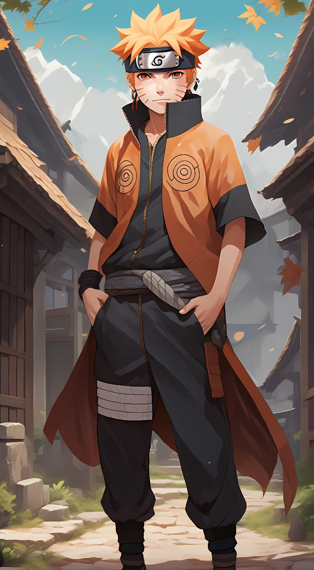ai character: your naruto story  background
