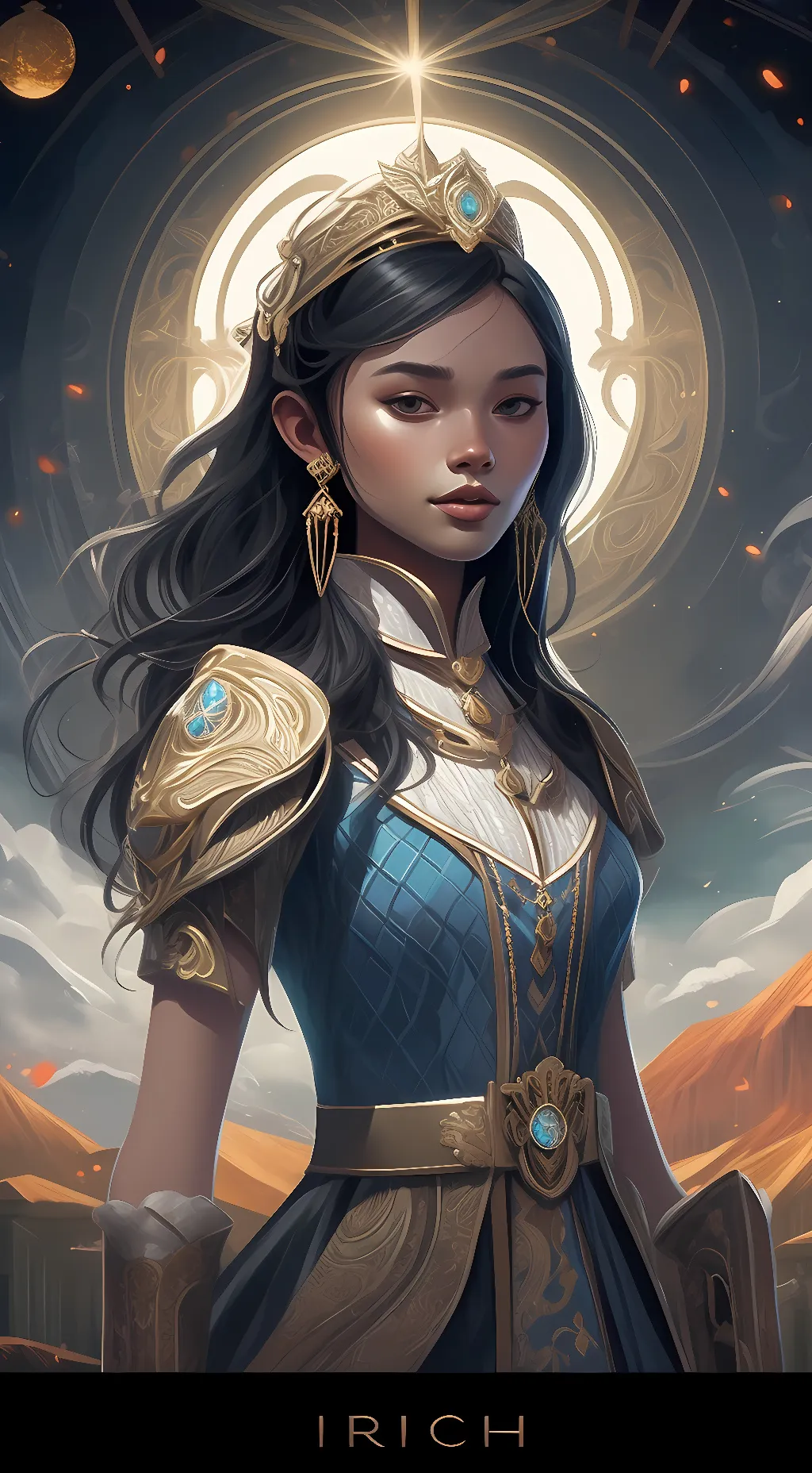 ai character: Ashley Simone background