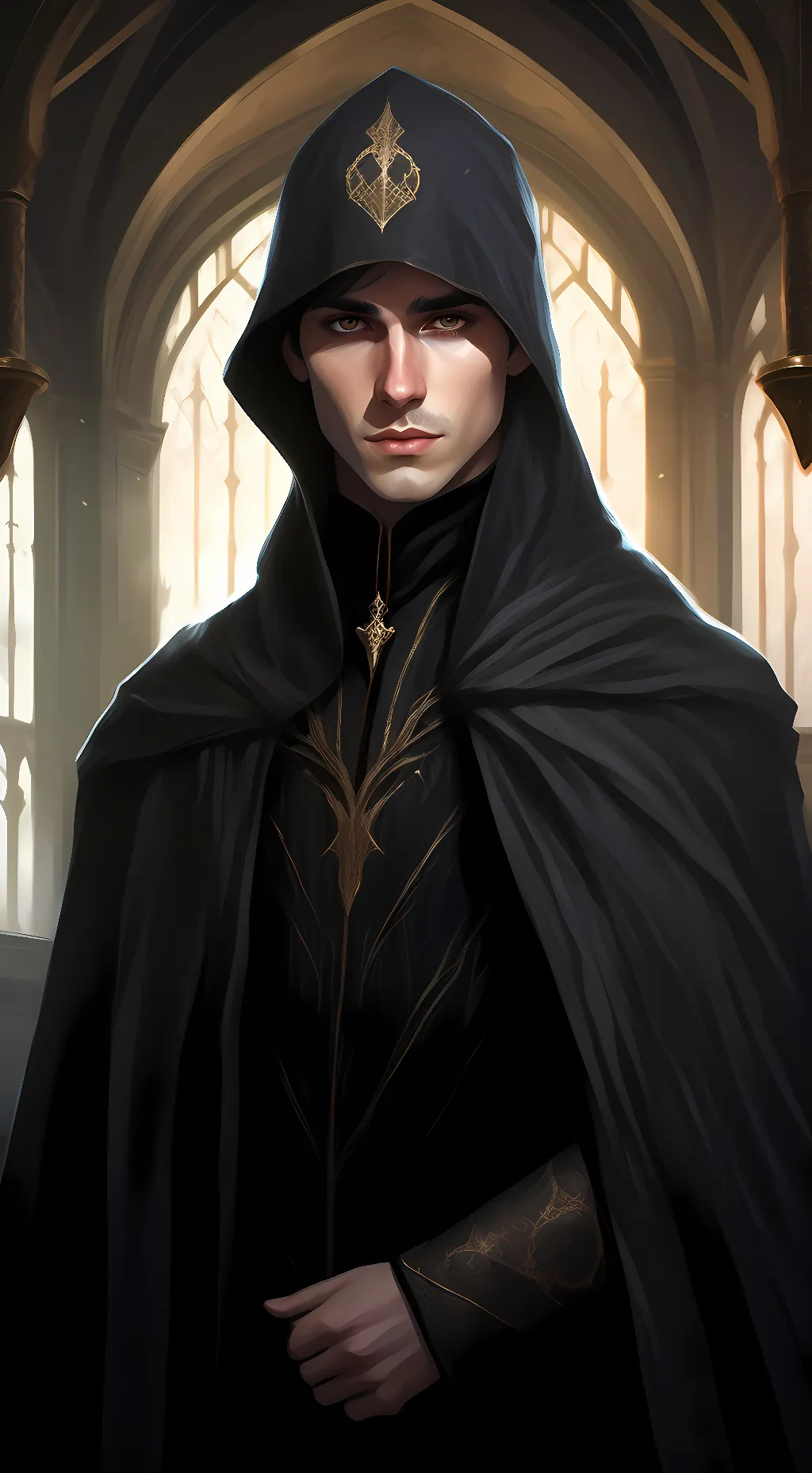 ai character: Adriel Blackstone background