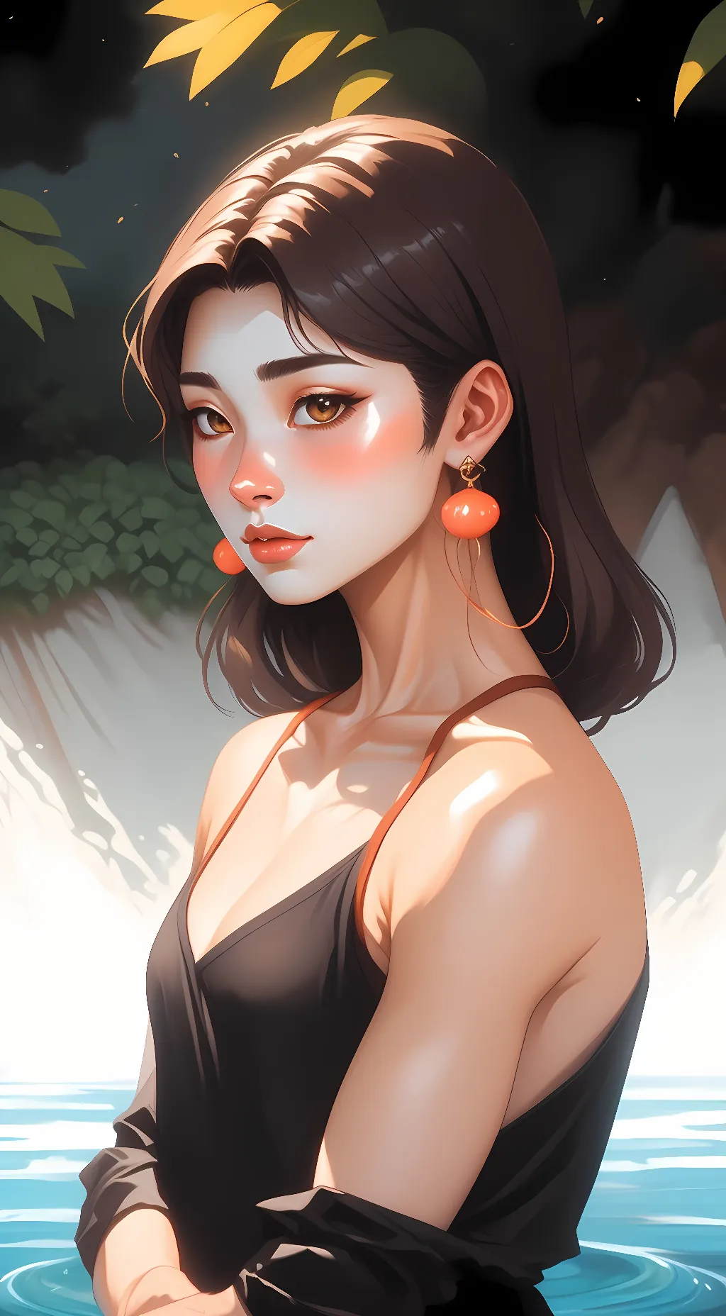 ai character: Ashley background