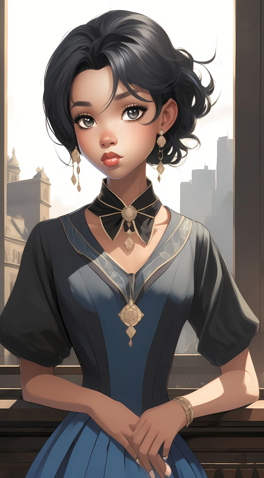 ai character: faith background