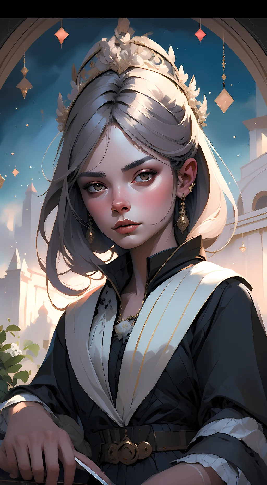 ai character: Kira  background