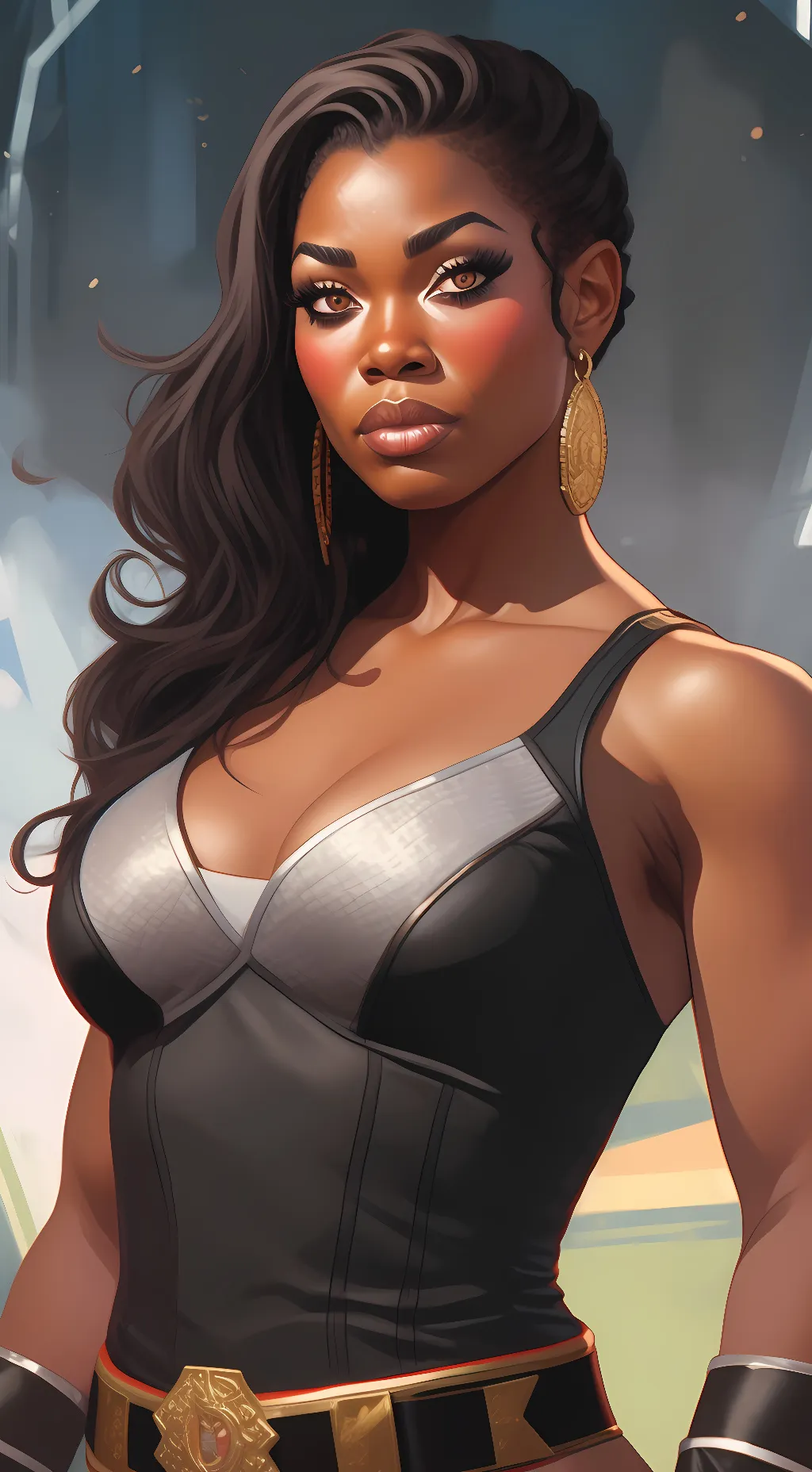 ai character: Luscious Latasha  background