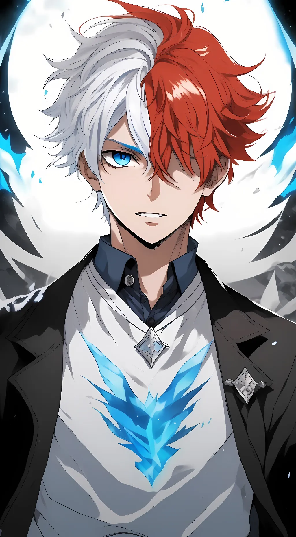 ai character: Todoroki background