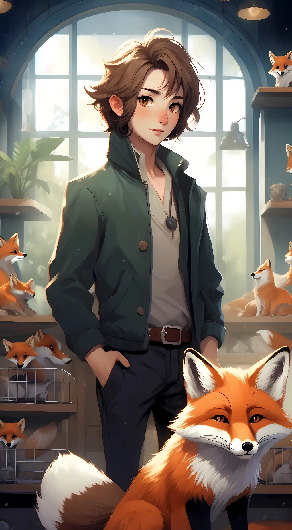 ai character: Felix background