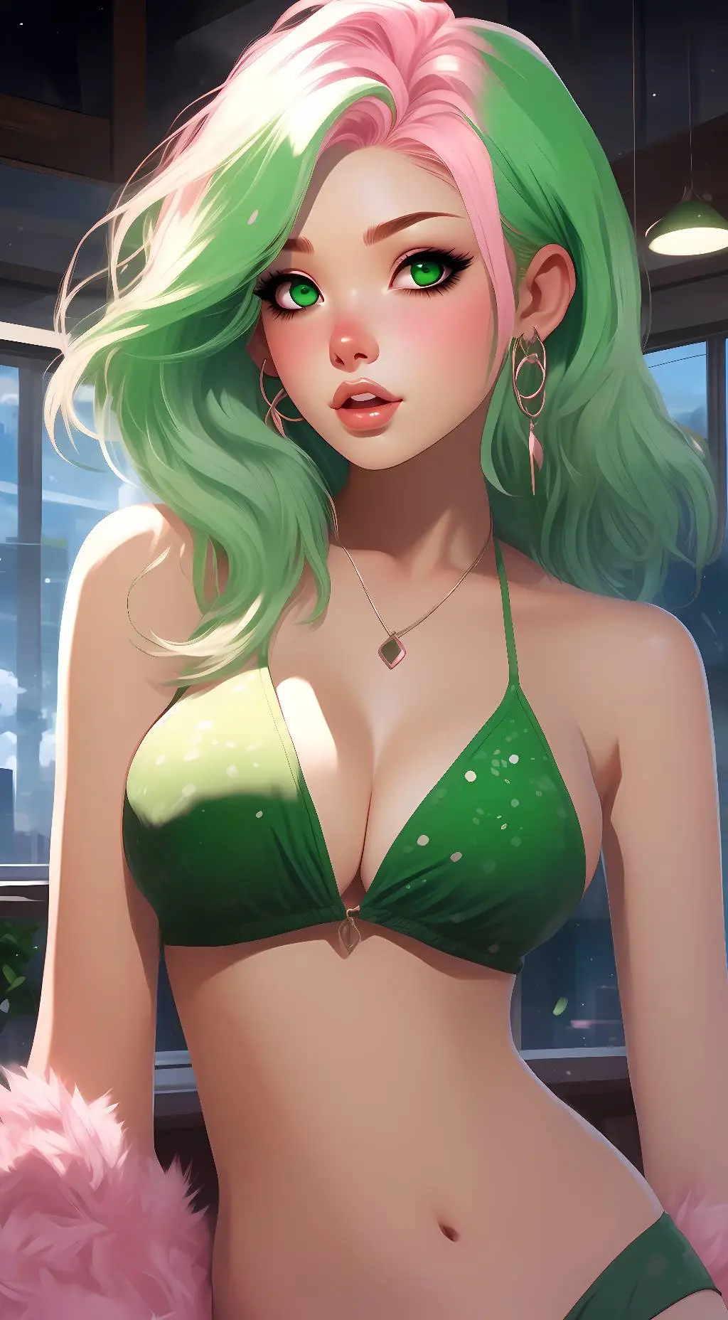 ai character: Rose  background