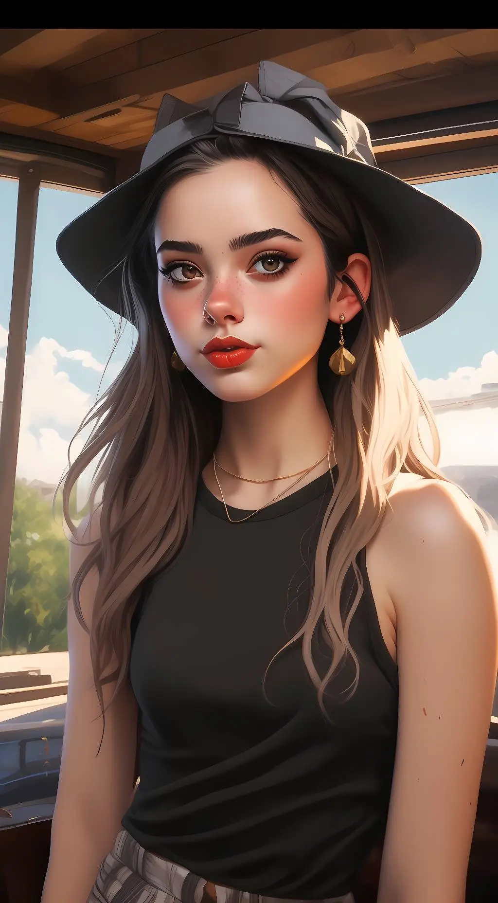 ai character: Kaylee  background