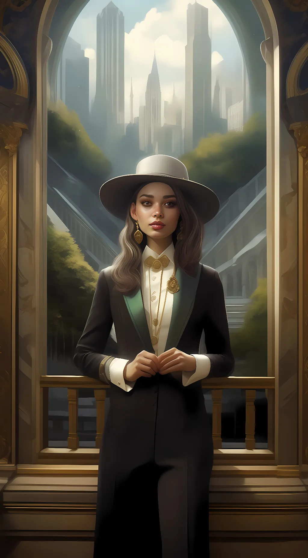 ai character: patty background