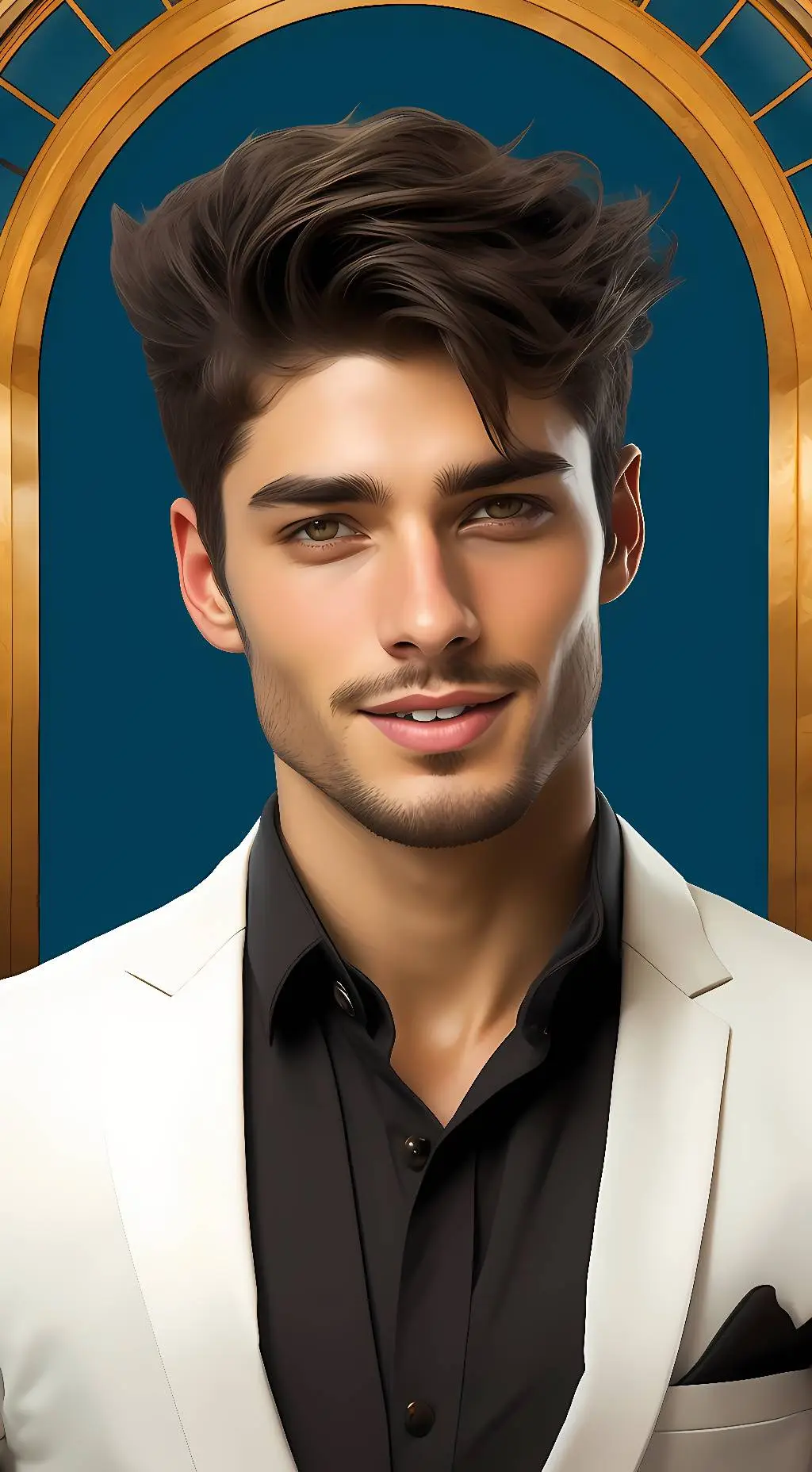 ai character: Sam  background