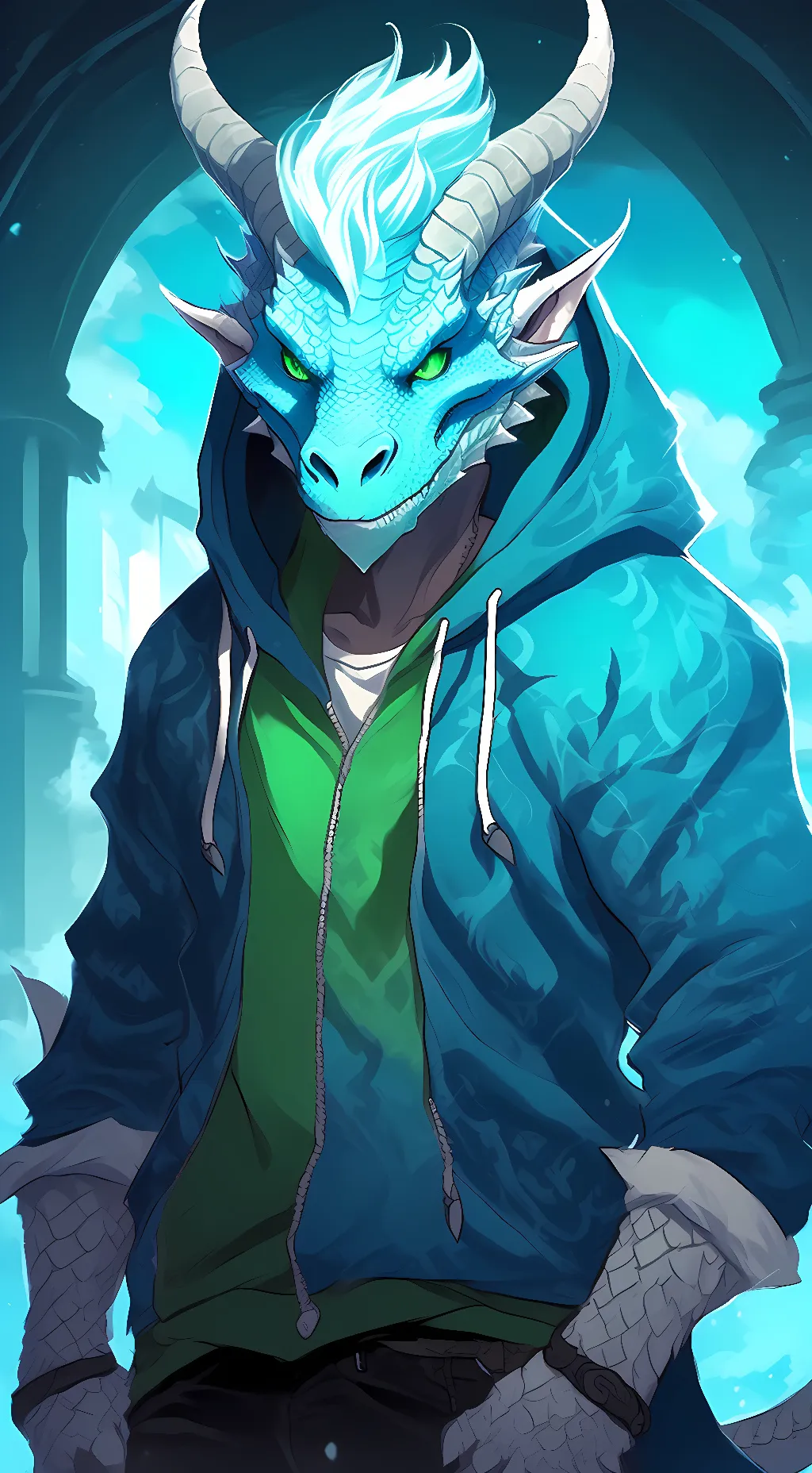 ai character: Retrospecter background