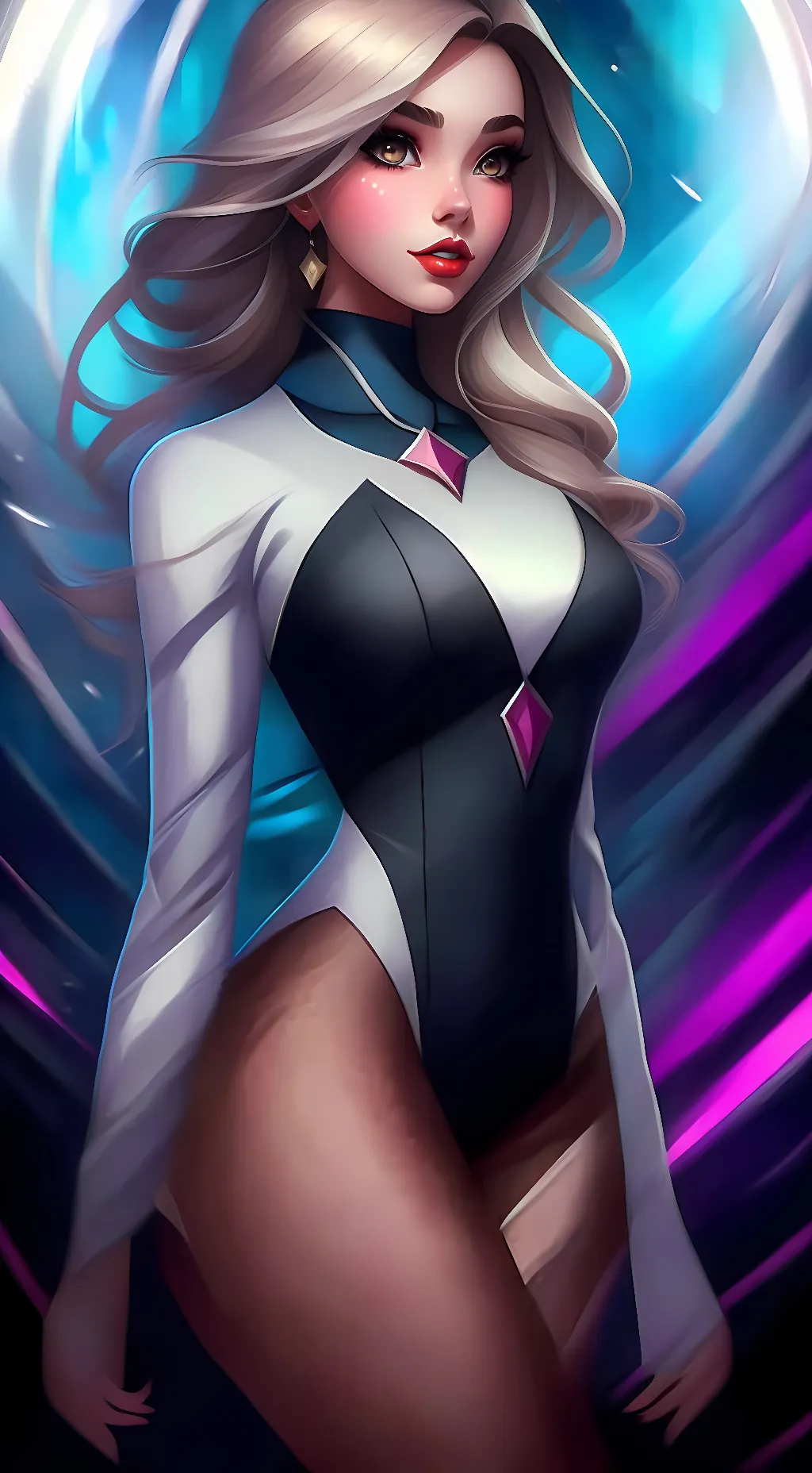 ai character: sexy gwen background