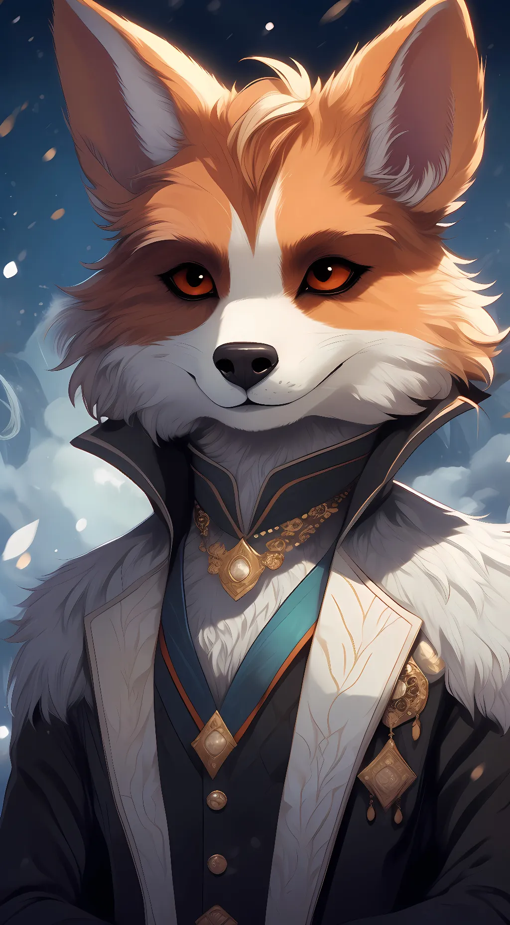 ai character: Furry background