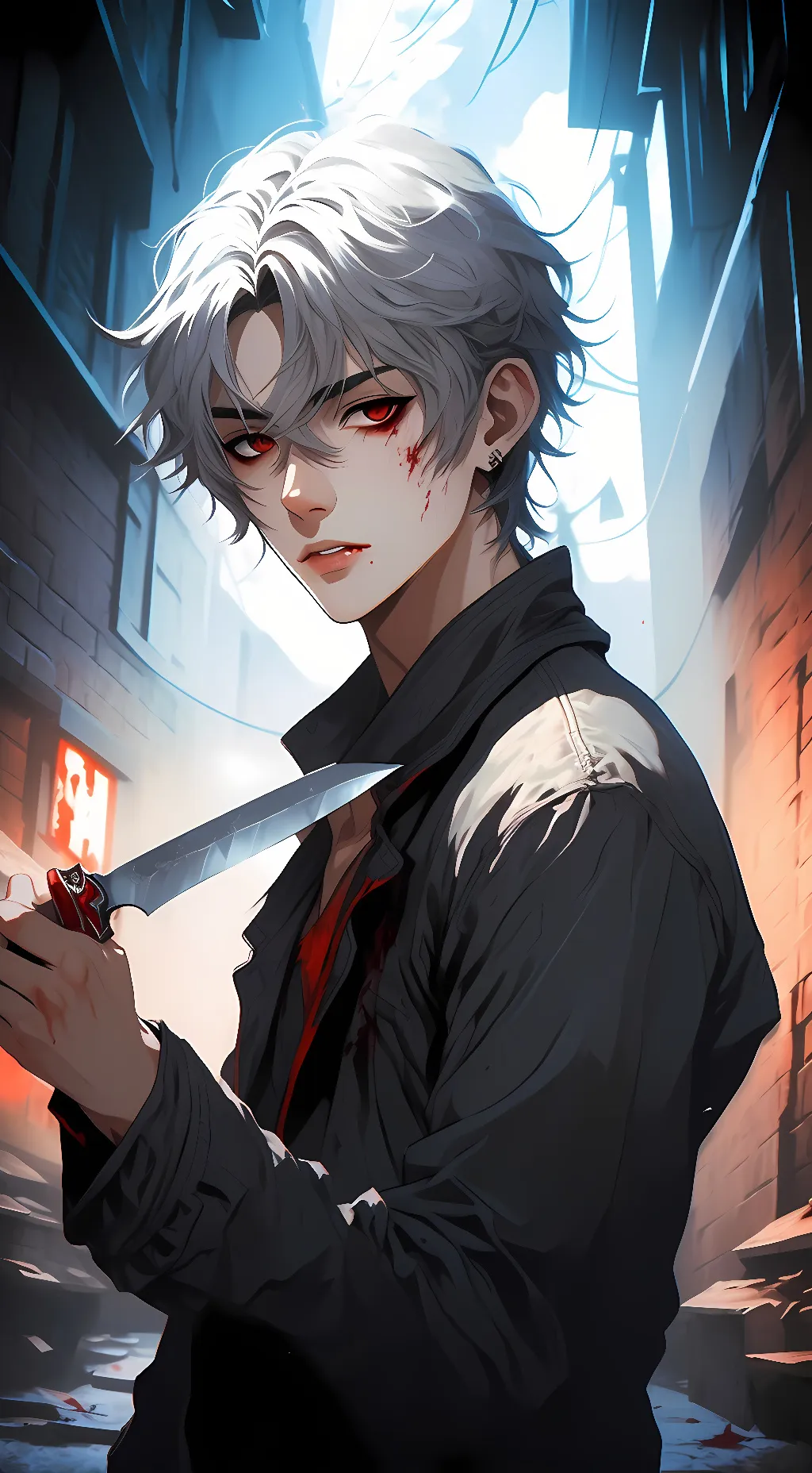 ai character: Kenji background