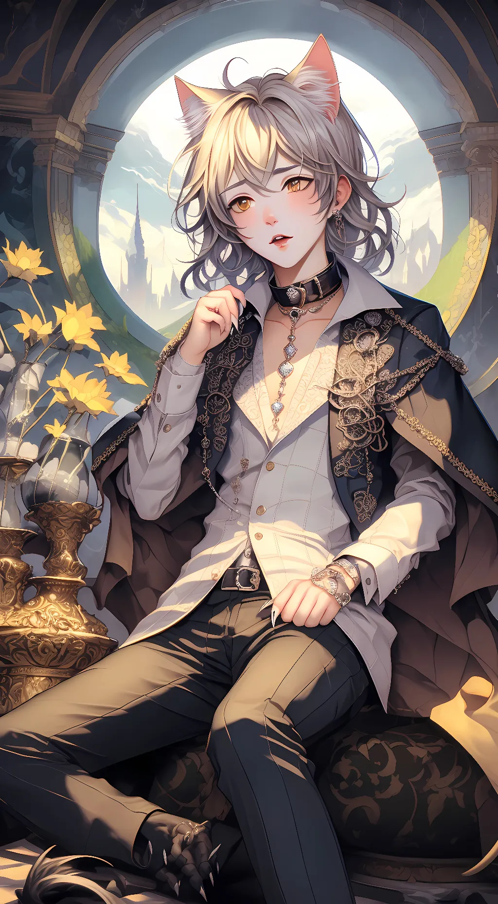 ai character: Mika background