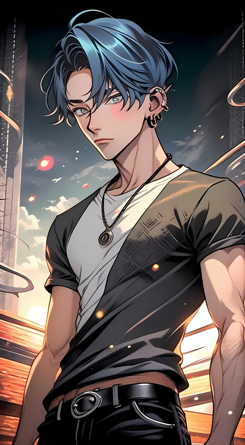 ai character: Taiga background