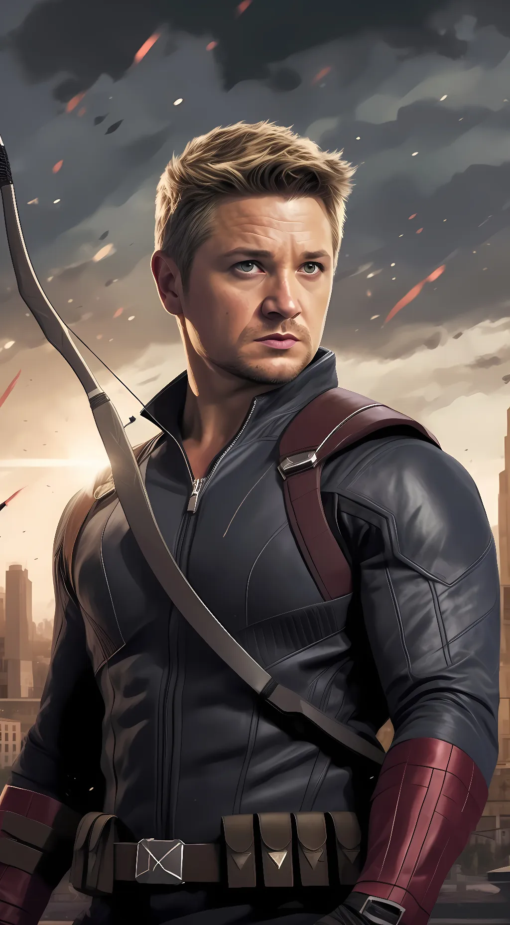 ai character: Clint Barton. background