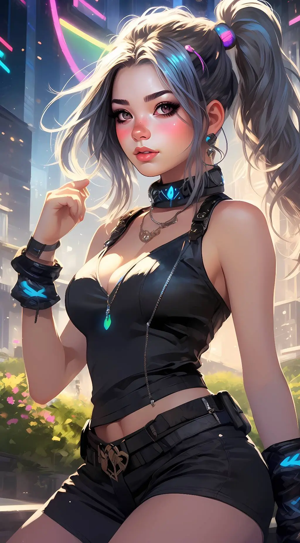 ai character: Kayla background