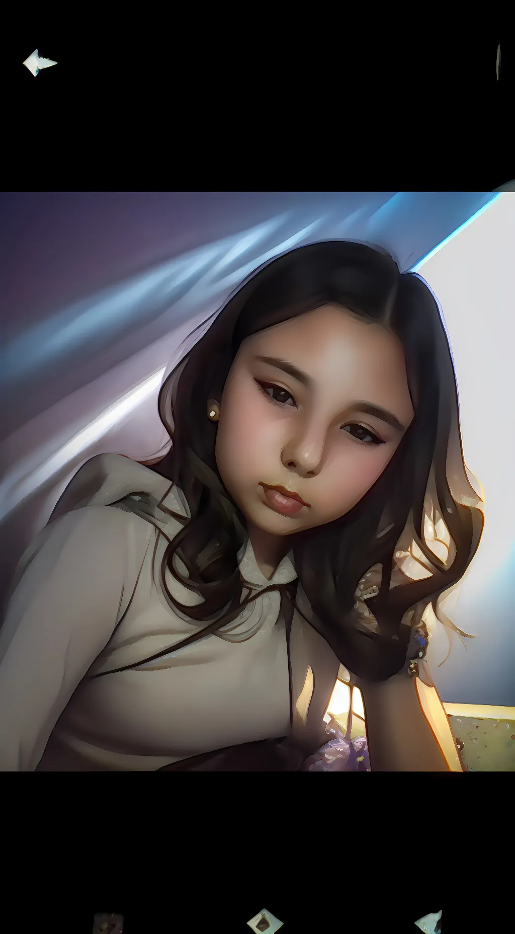 ai character: Sarah  background