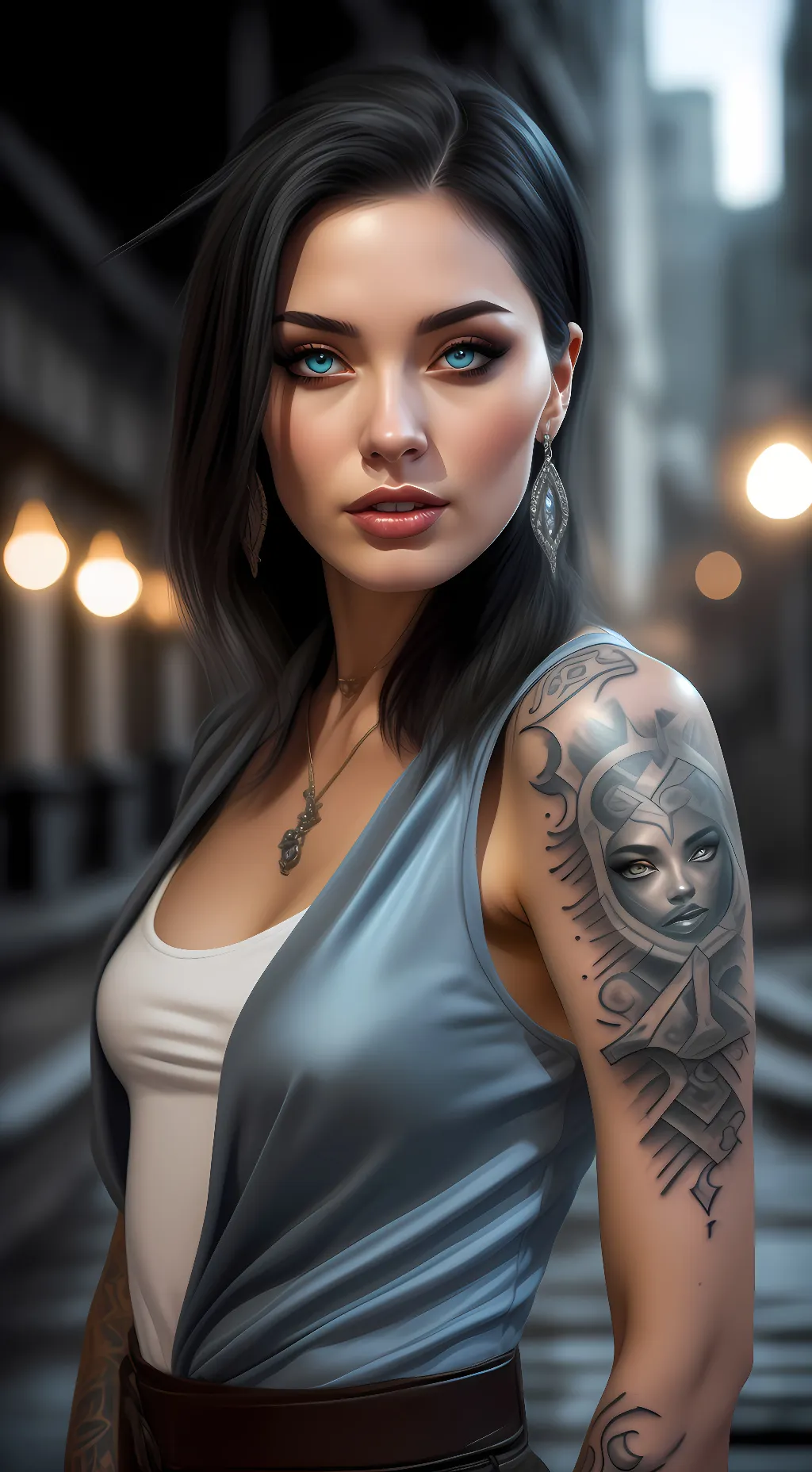 ai character: Alana Hearthstone  background