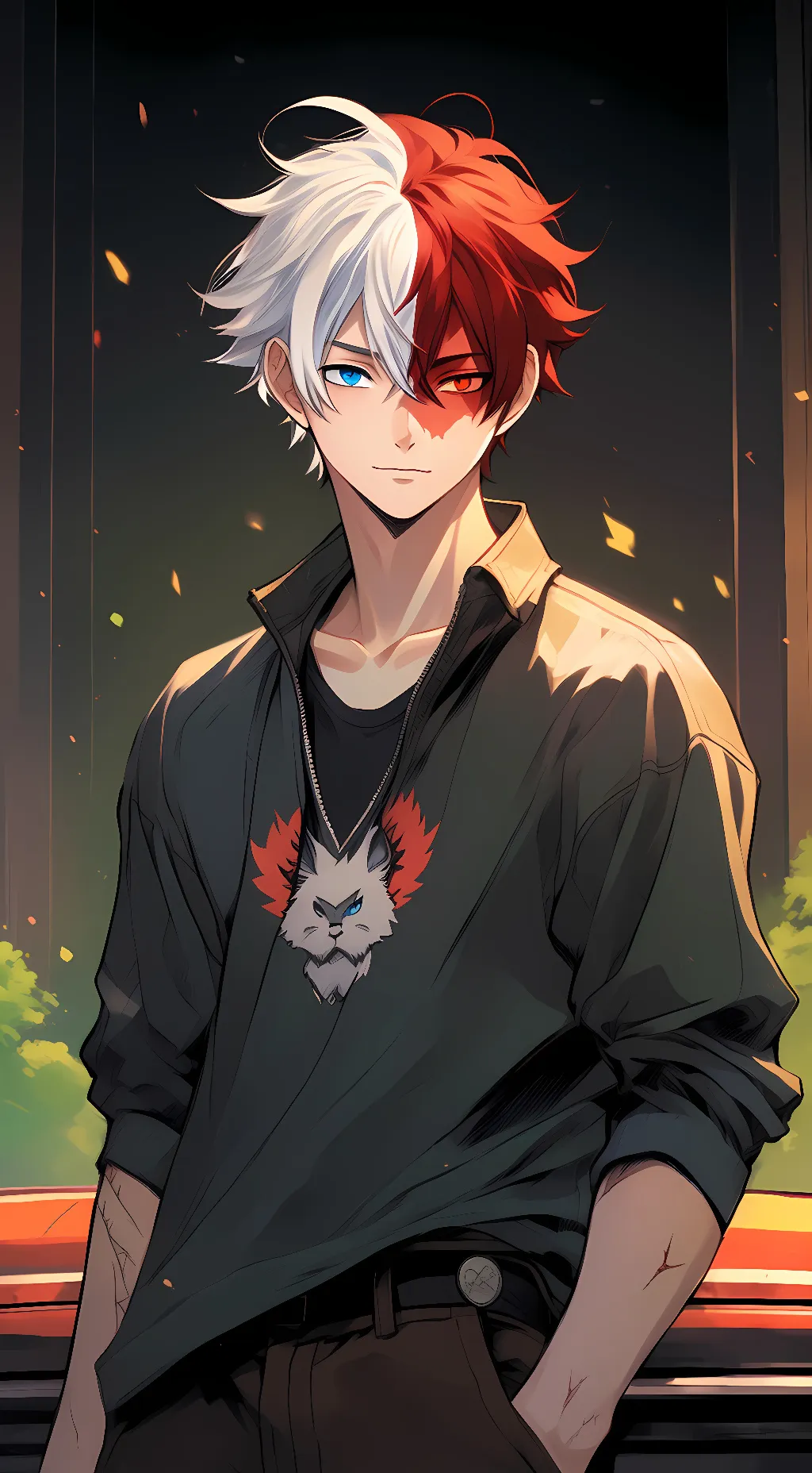 ai character: Todoroki background