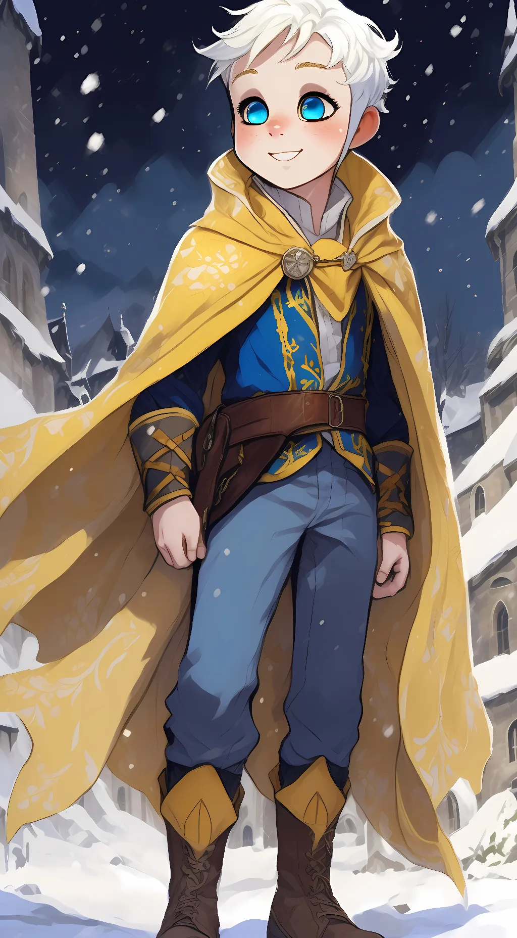 ai character: Dream!Sans background