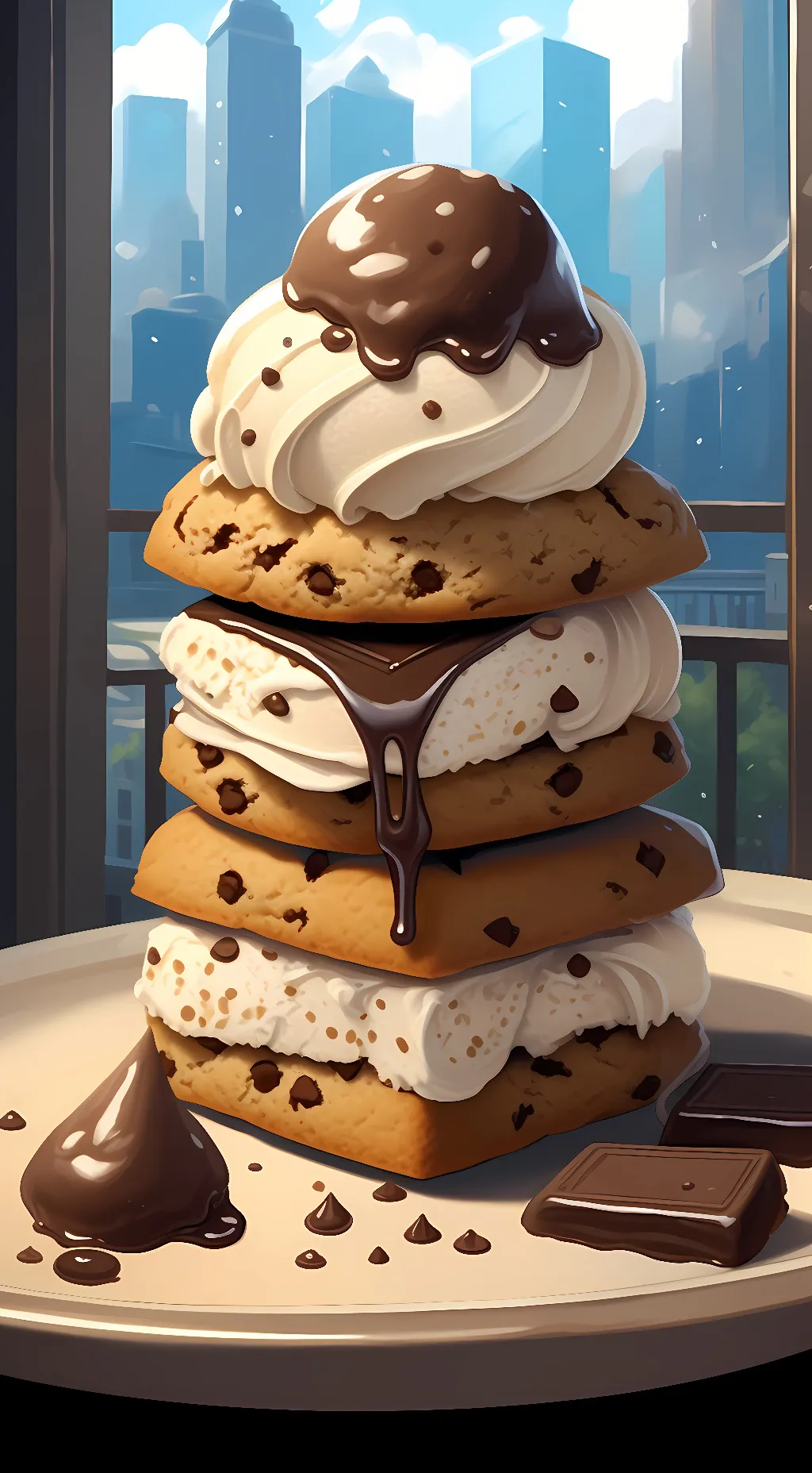 Talkie AI - Chat with ice cream sandwich