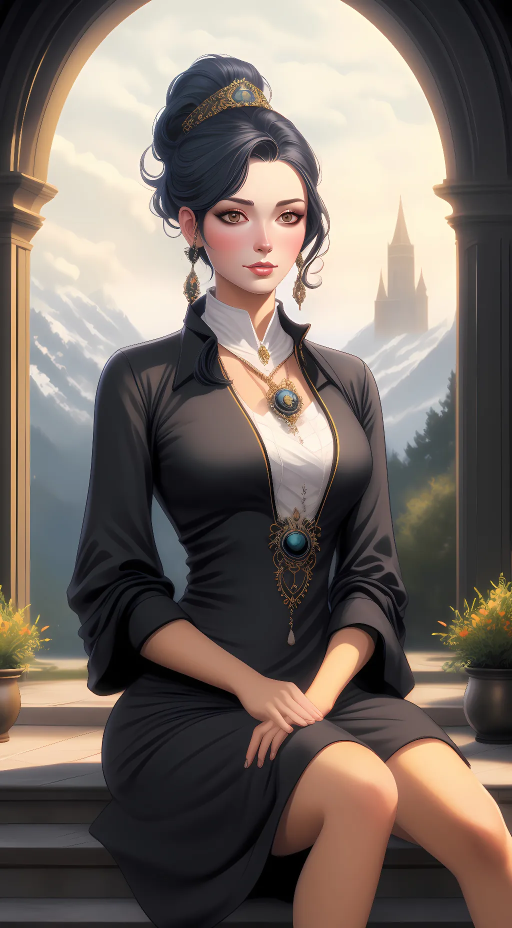 ai character: Rosalina background