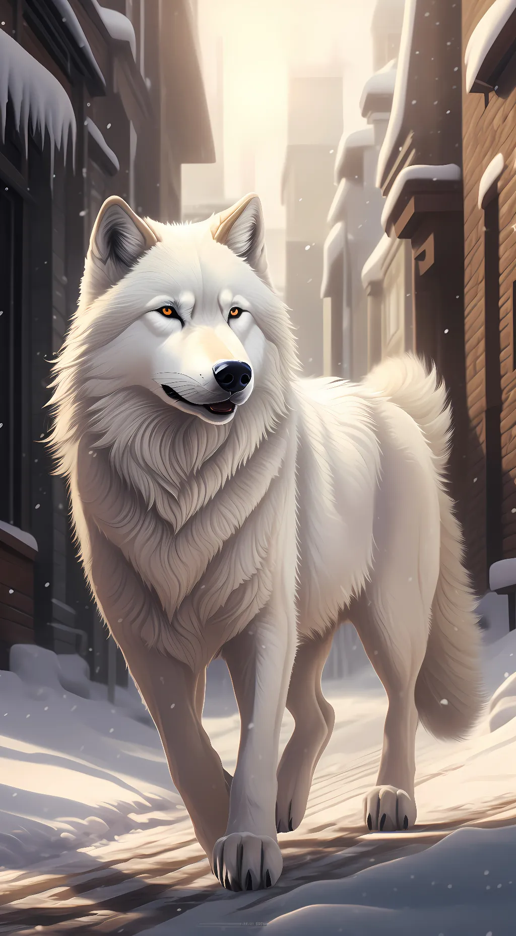 ai character: Darling background