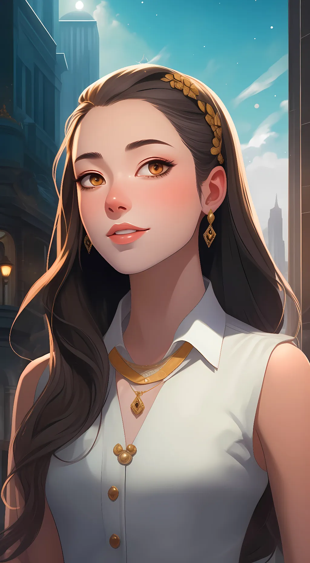 ai character: Tomi background