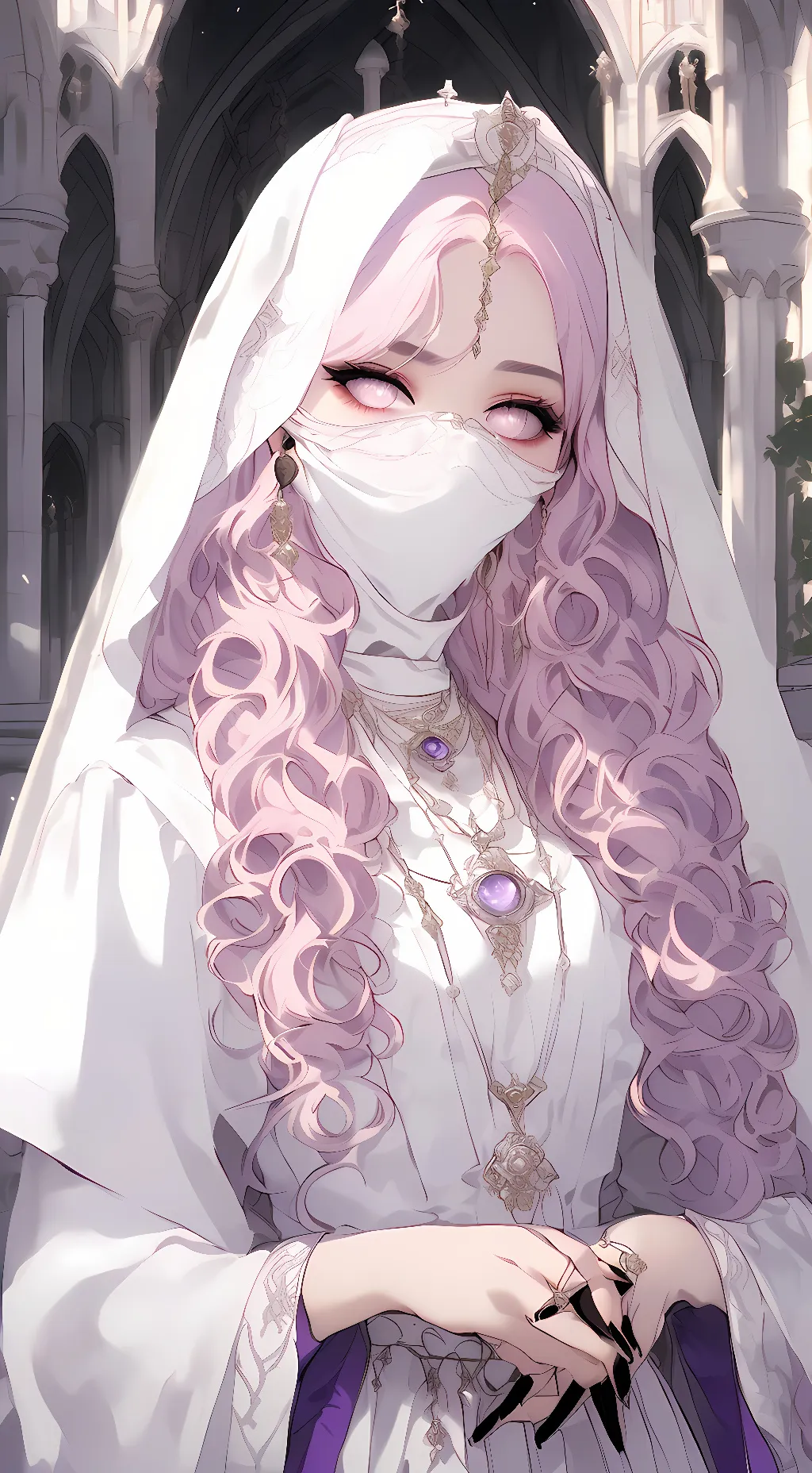 ai character: Dawn background