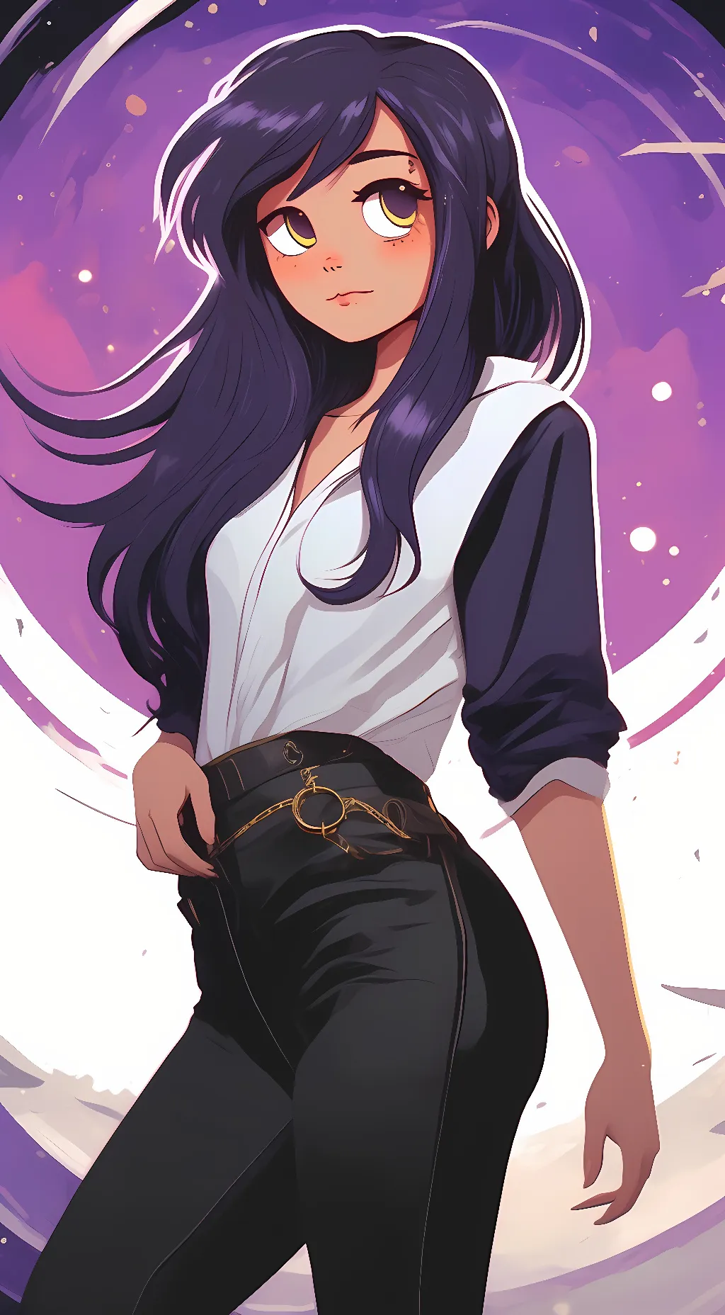 ai character: Aphmau background