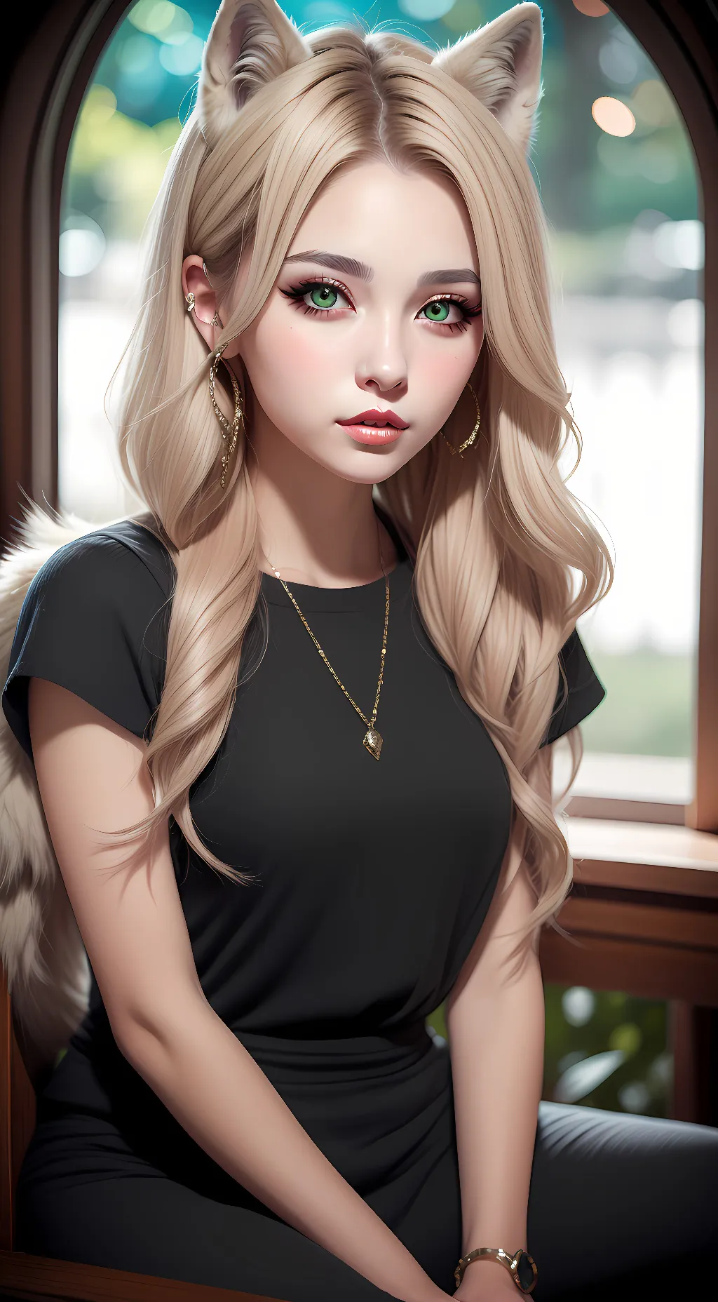 ai character: Kayla background