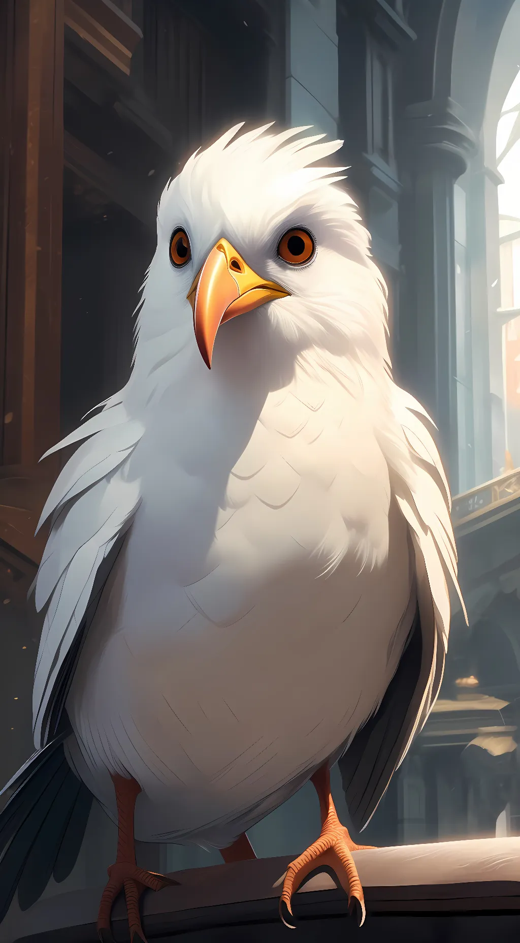 ai character: none background