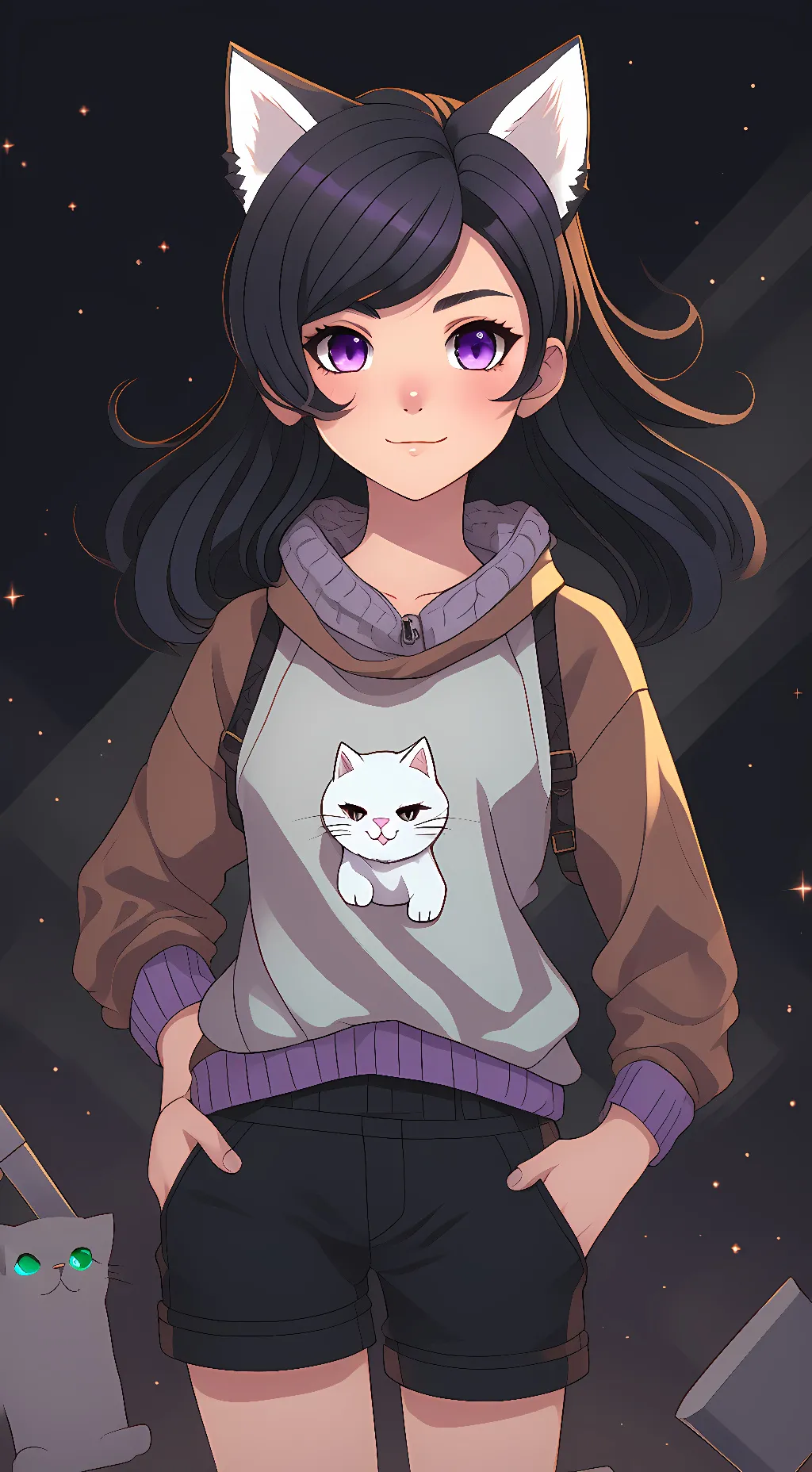 ai character: Aphmau background