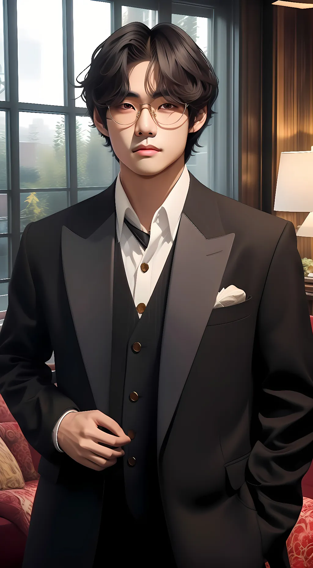 ai character: Taehyung background