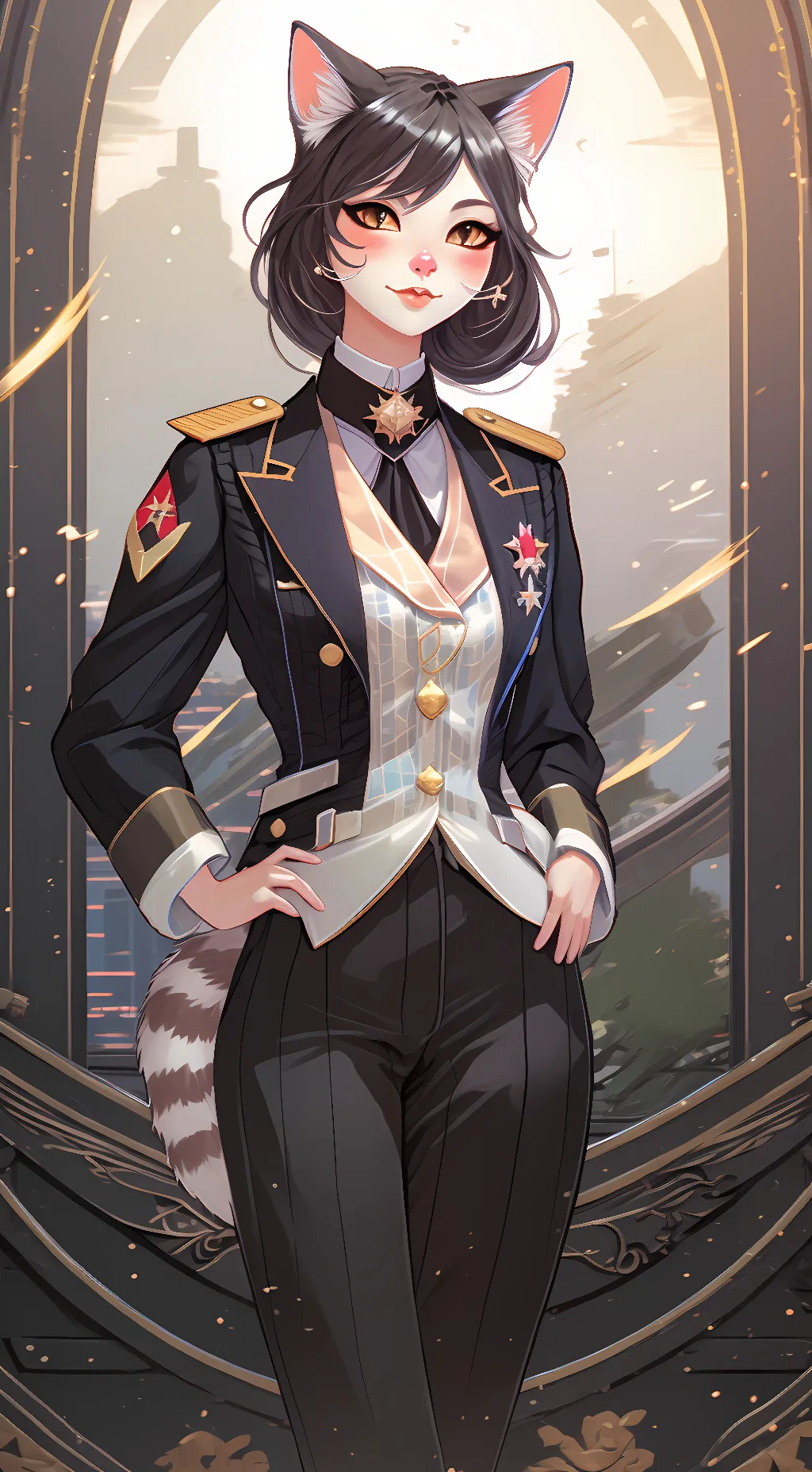 ai character: Finch background