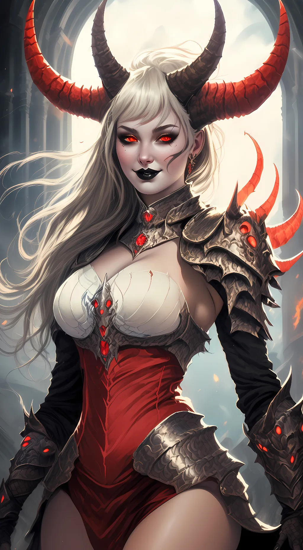 ai character: Lady Andrenoma background