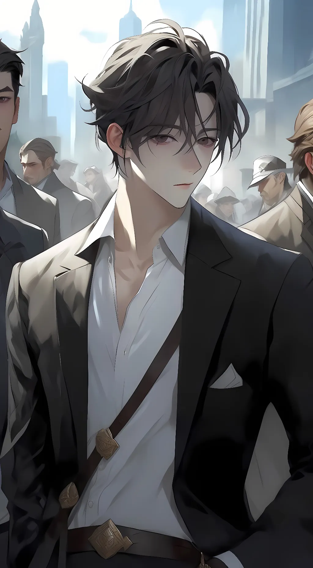 ai character: Main 6(boys) background