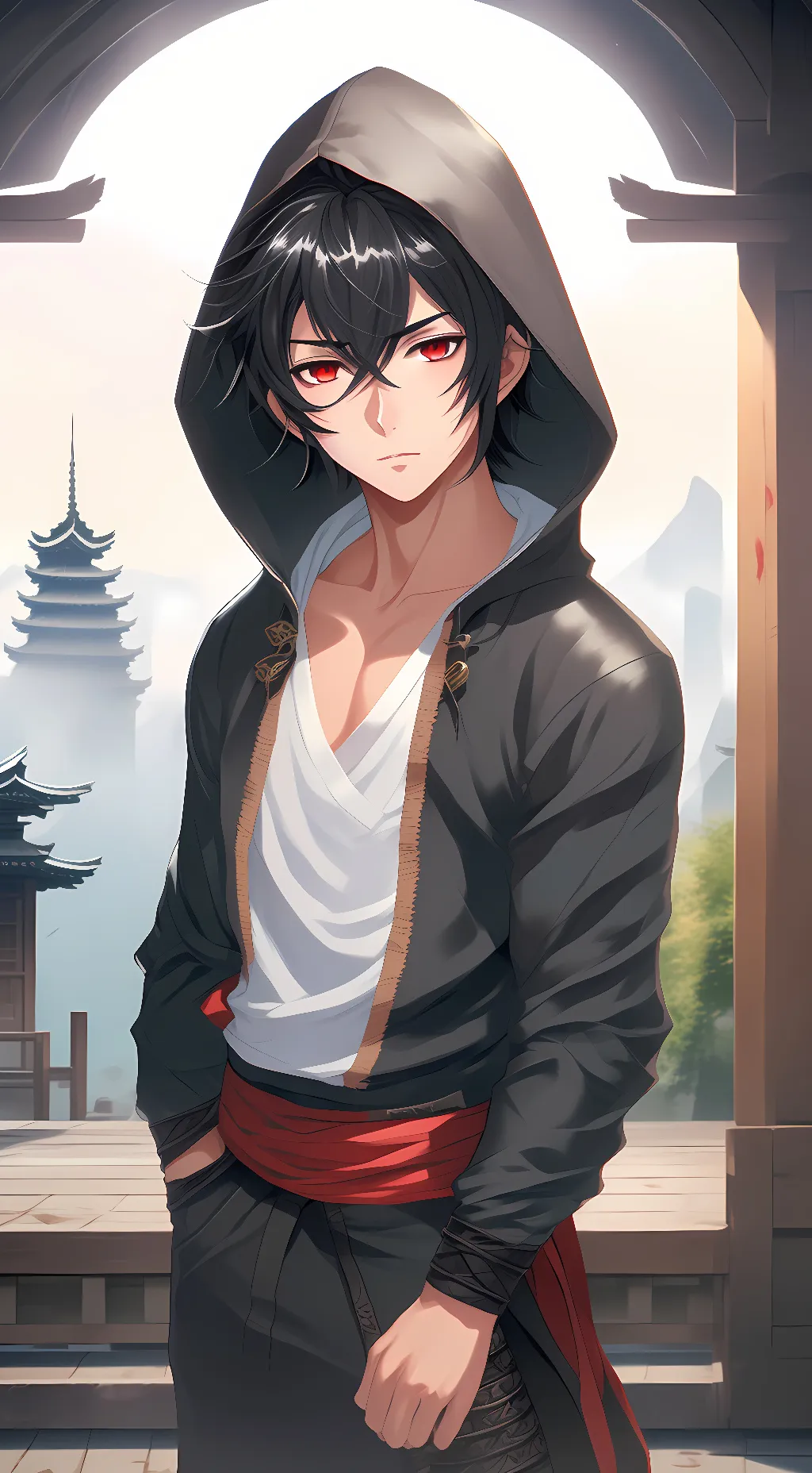 ai character: Ein background