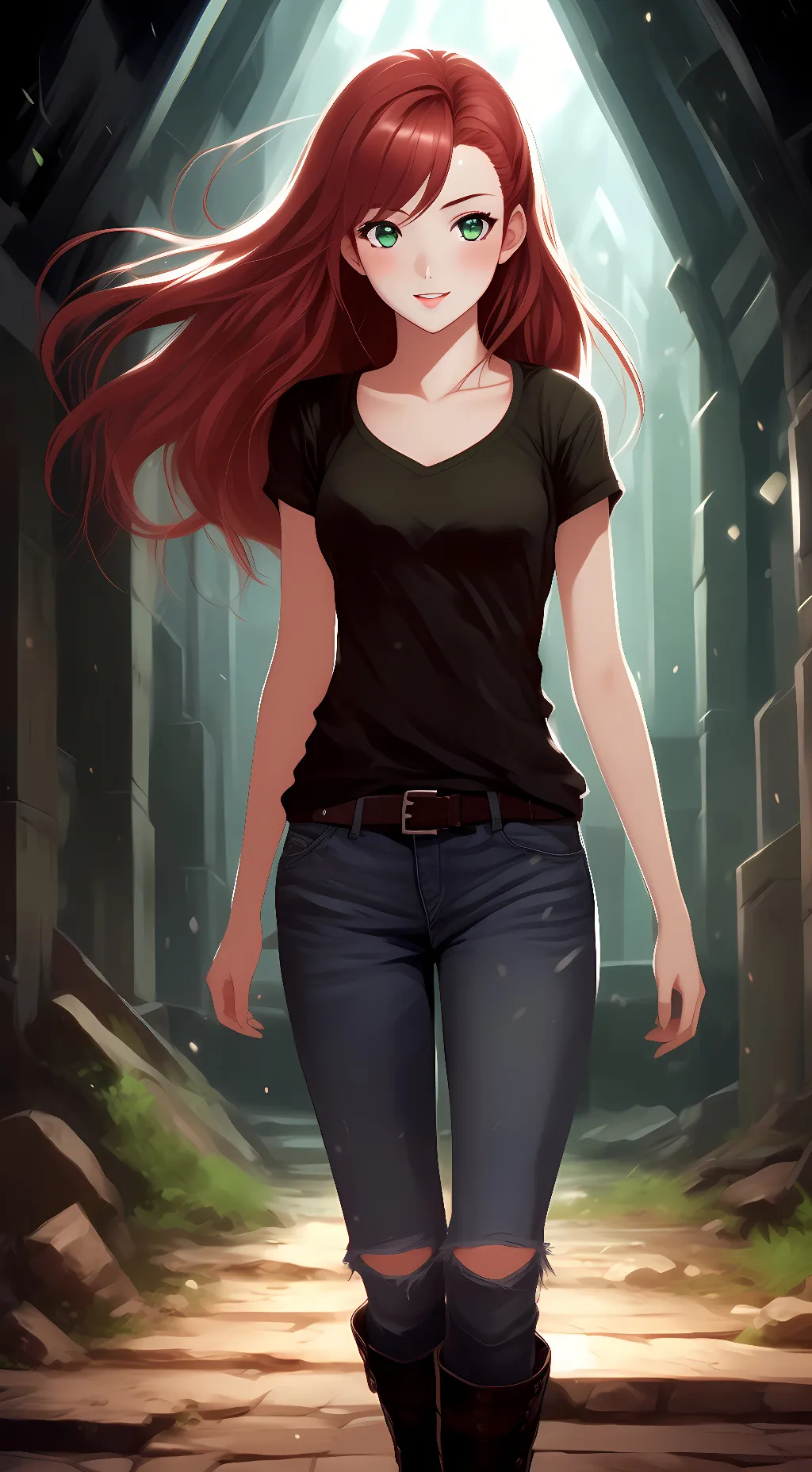 ai character: Scarlett background