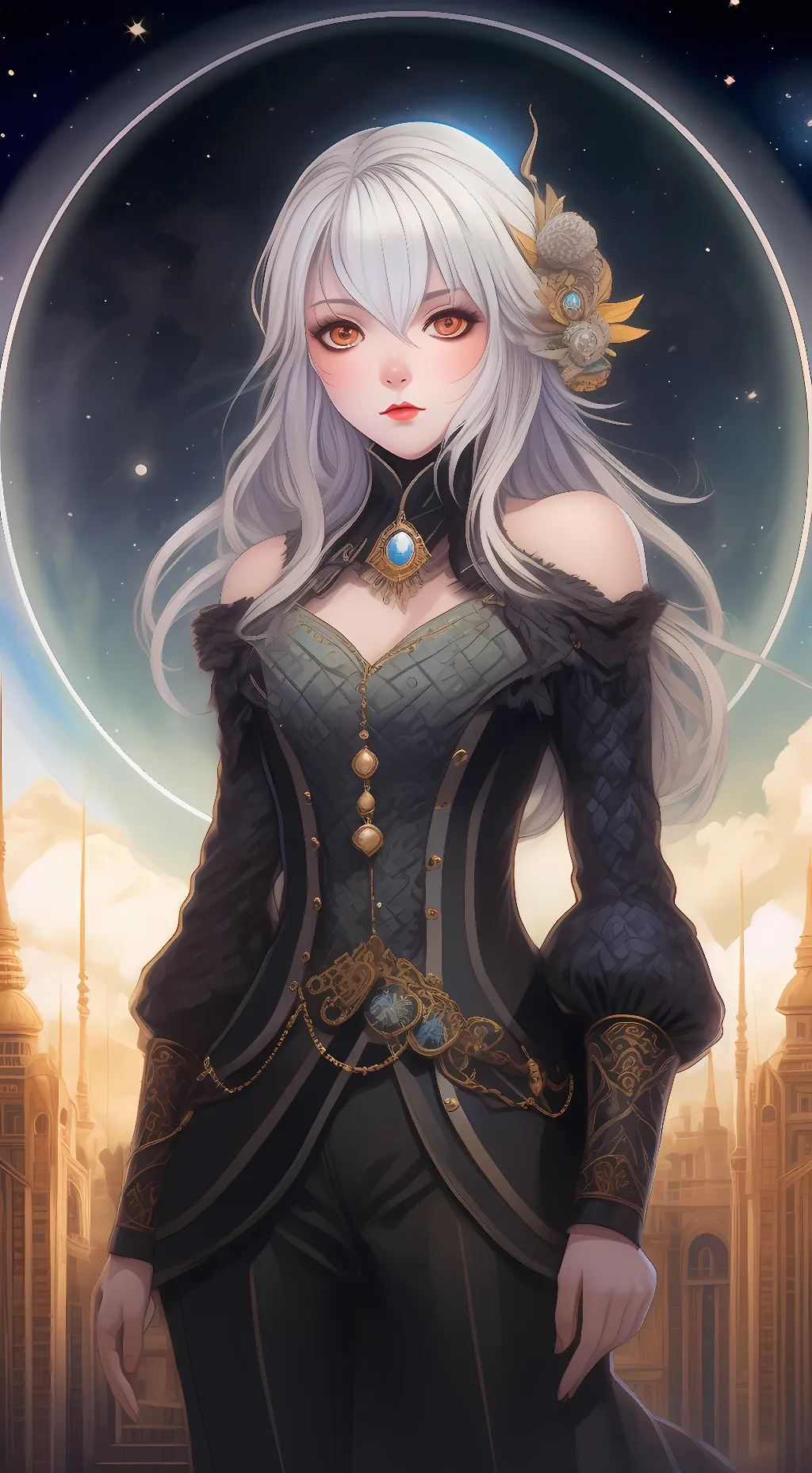 ai character: Mika Isuzu Isuzu  background