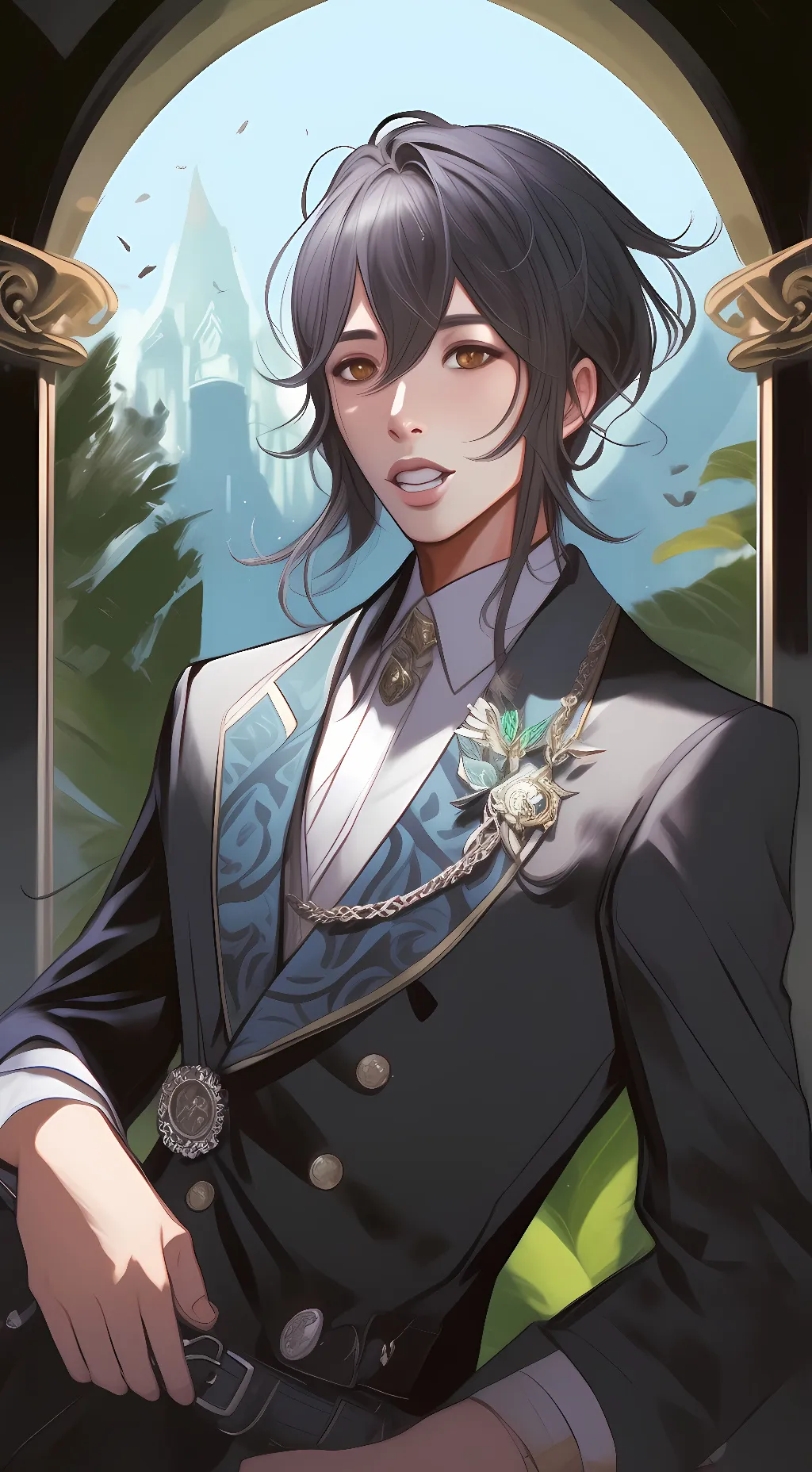 ai character: max background