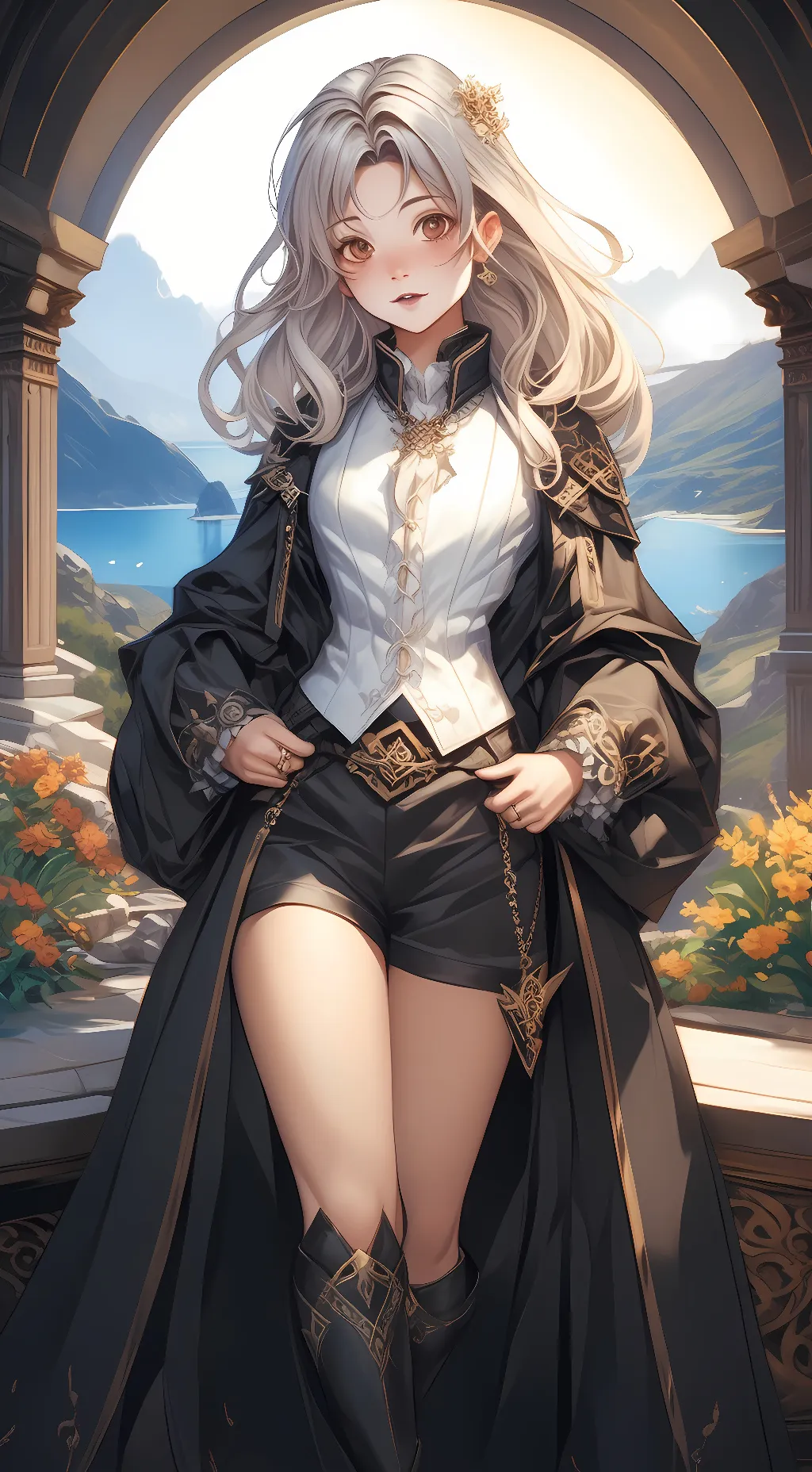 ai character: tanjiro. (female) background