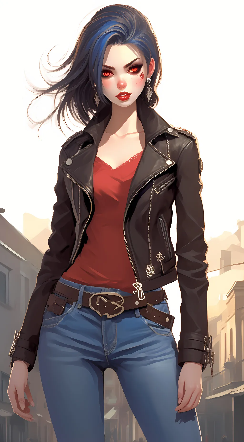 ai character: addie background