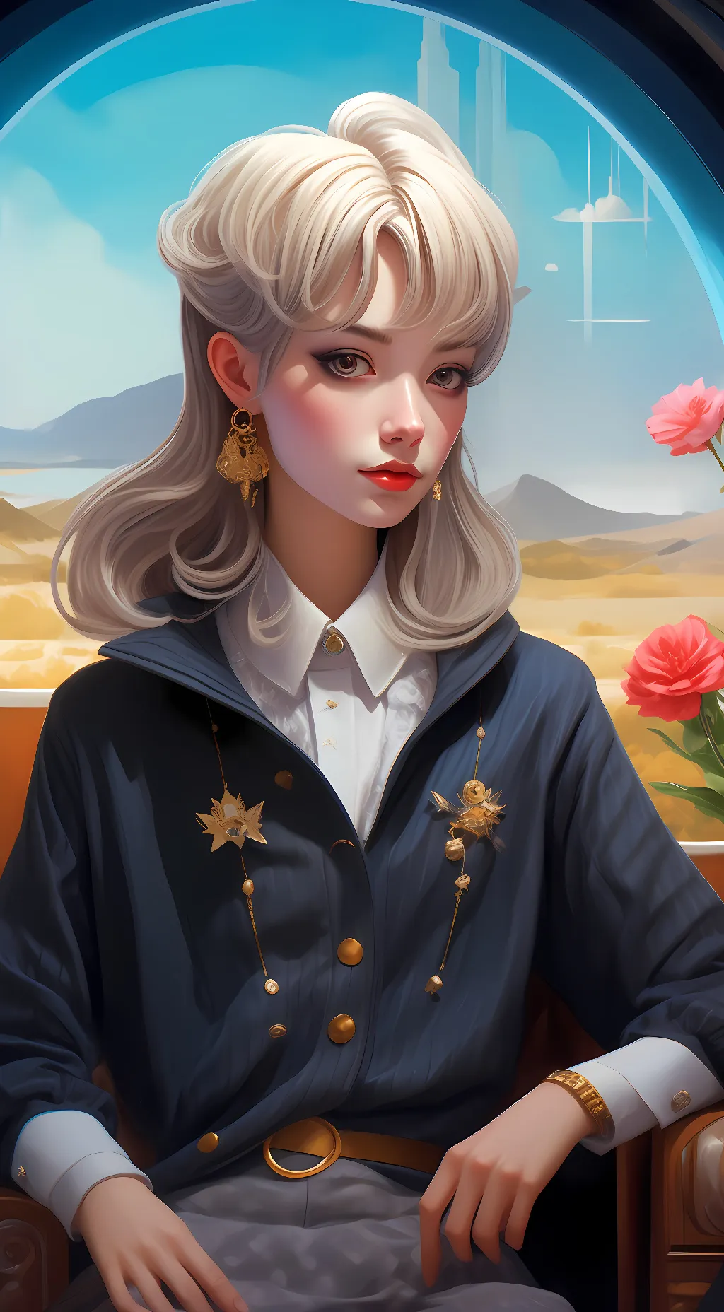 ai character: JJ background