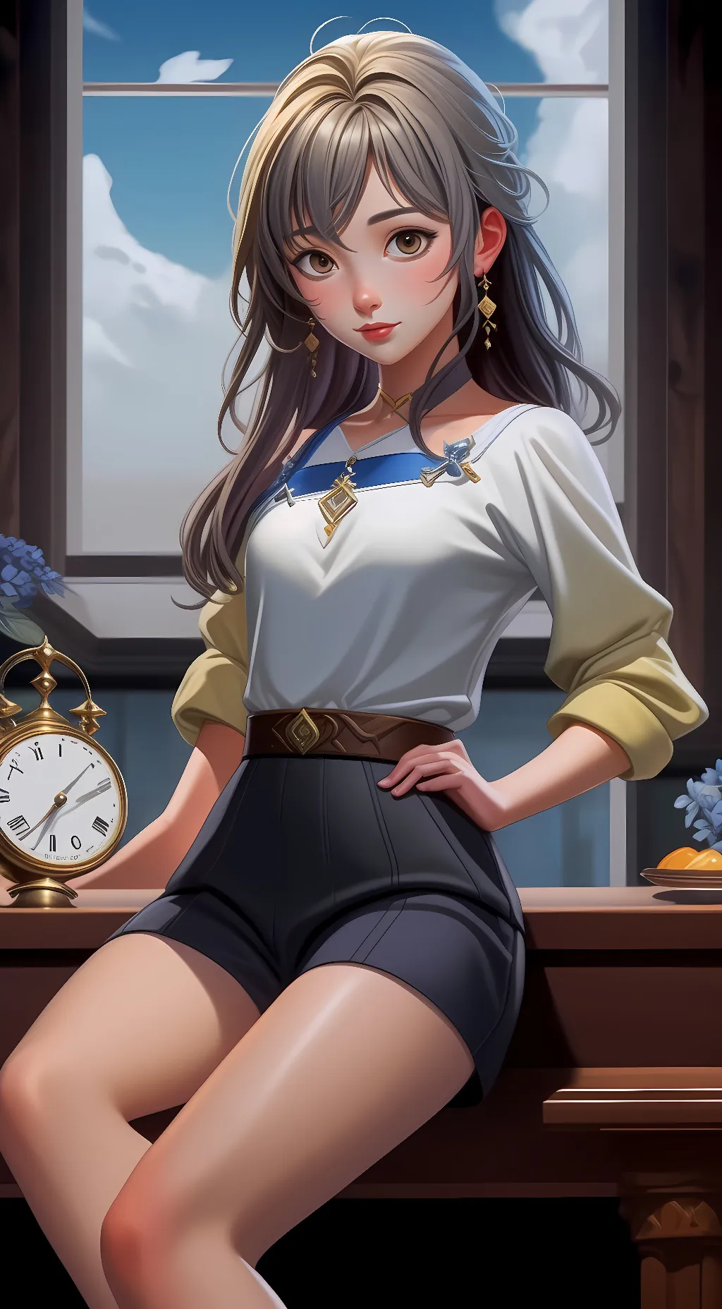 ai character: emma background