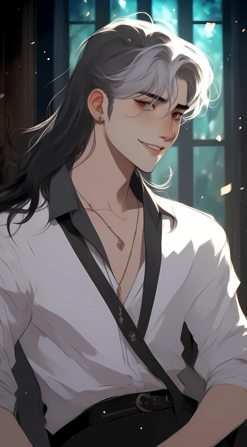 ai character: Ash background