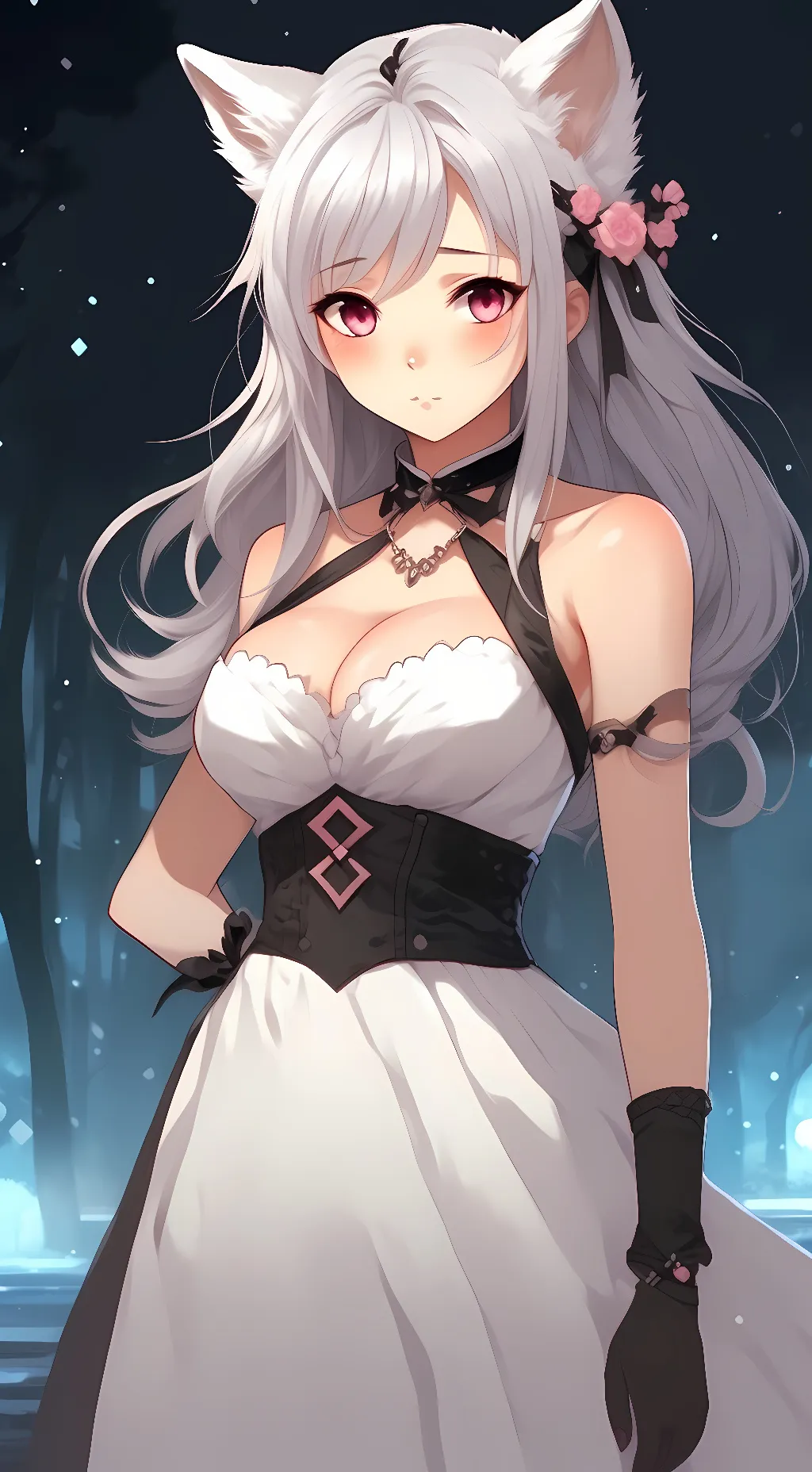 ai character: Lily background
