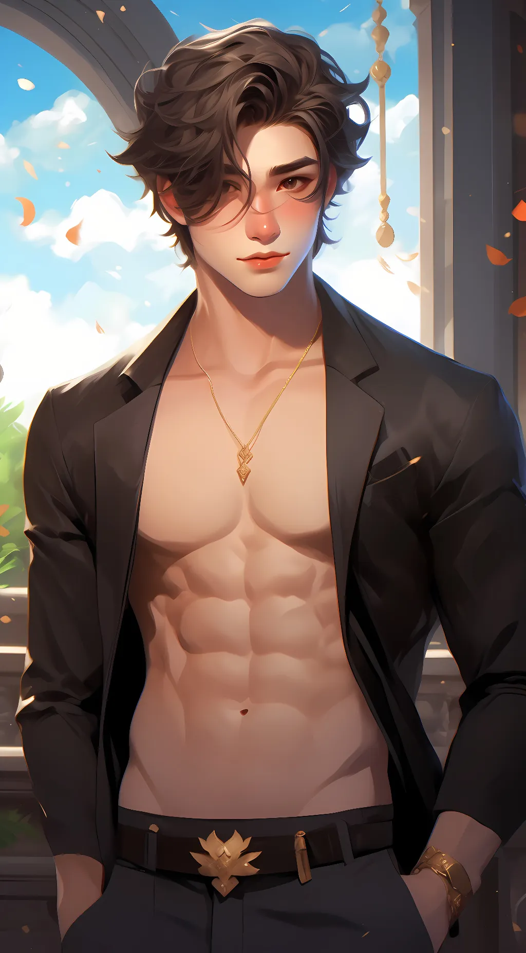 ai character: ben background