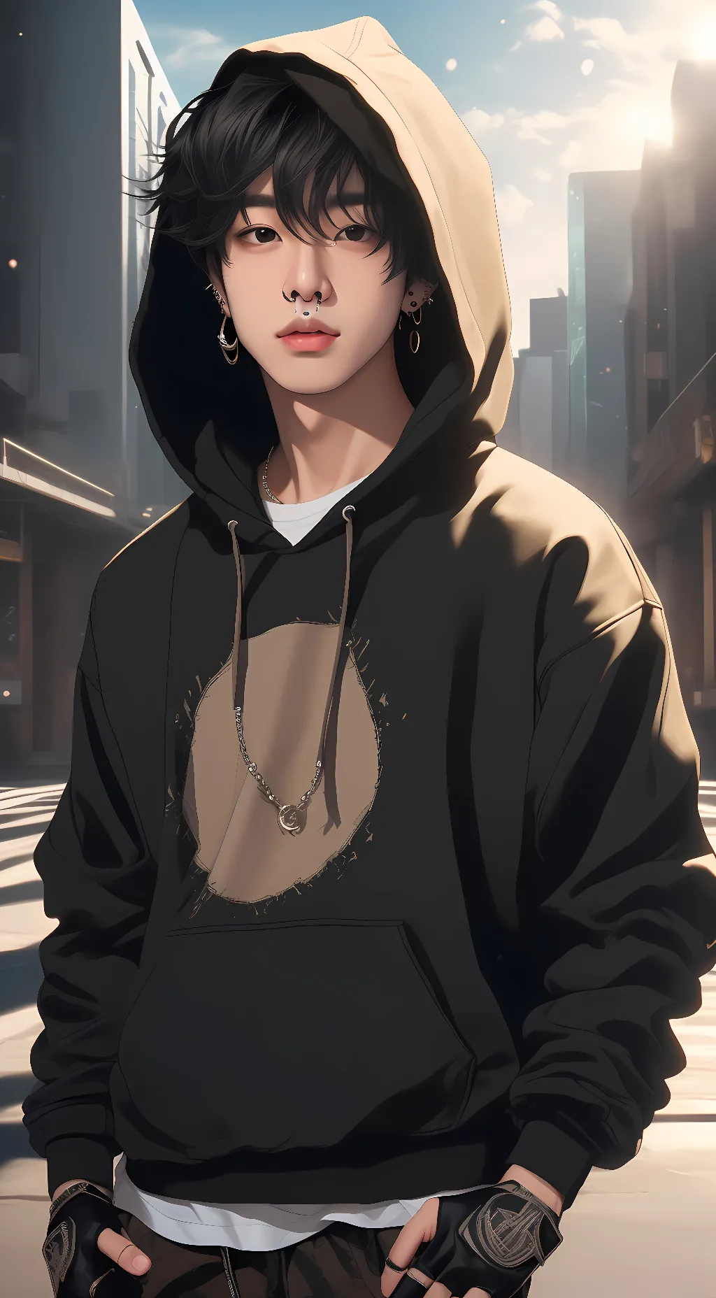 ai character: Shawn Park background